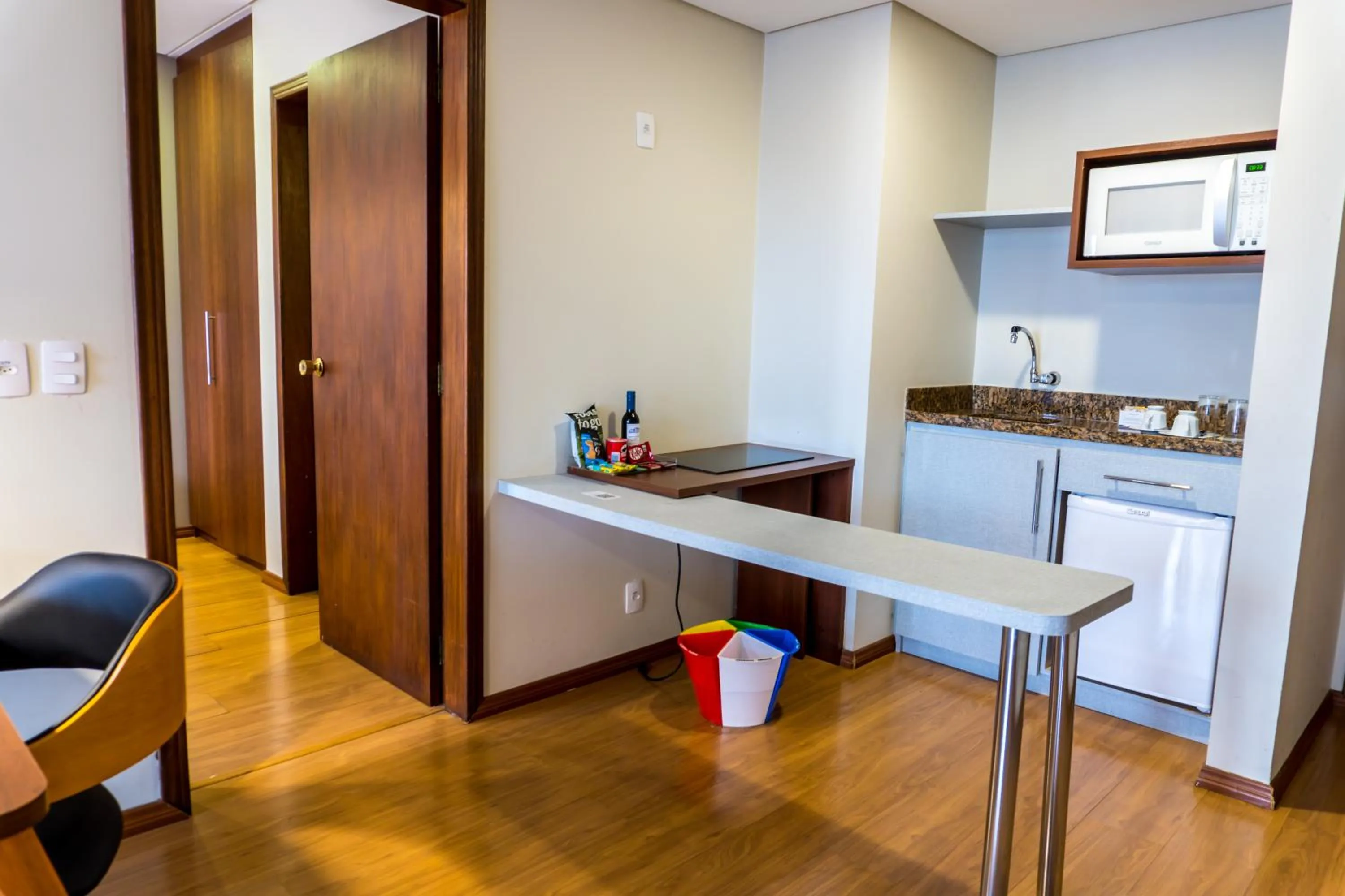 Kitchen or kitchenette in Mercure Curitiba Golden