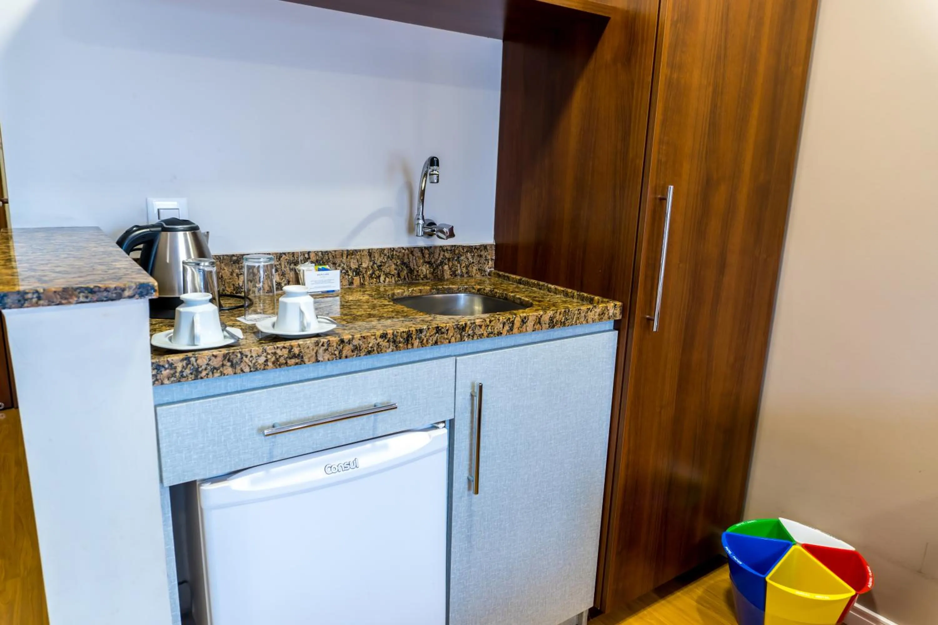 Kitchen or kitchenette in Mercure Curitiba Golden