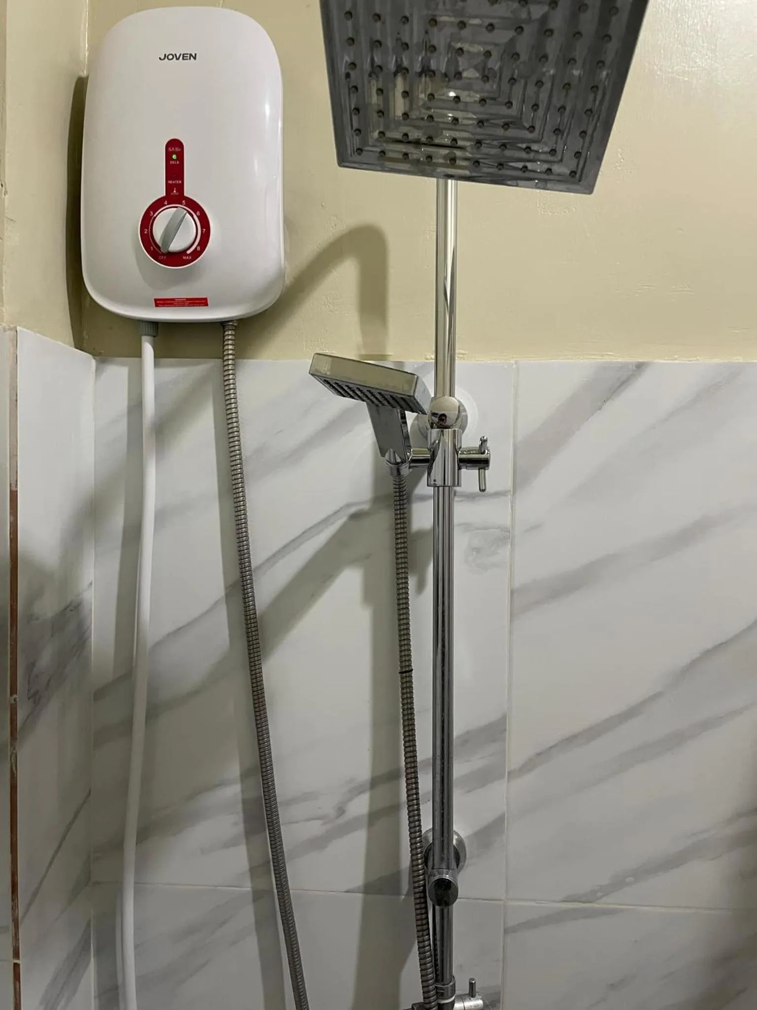 Shower in Coastal Haven Resort