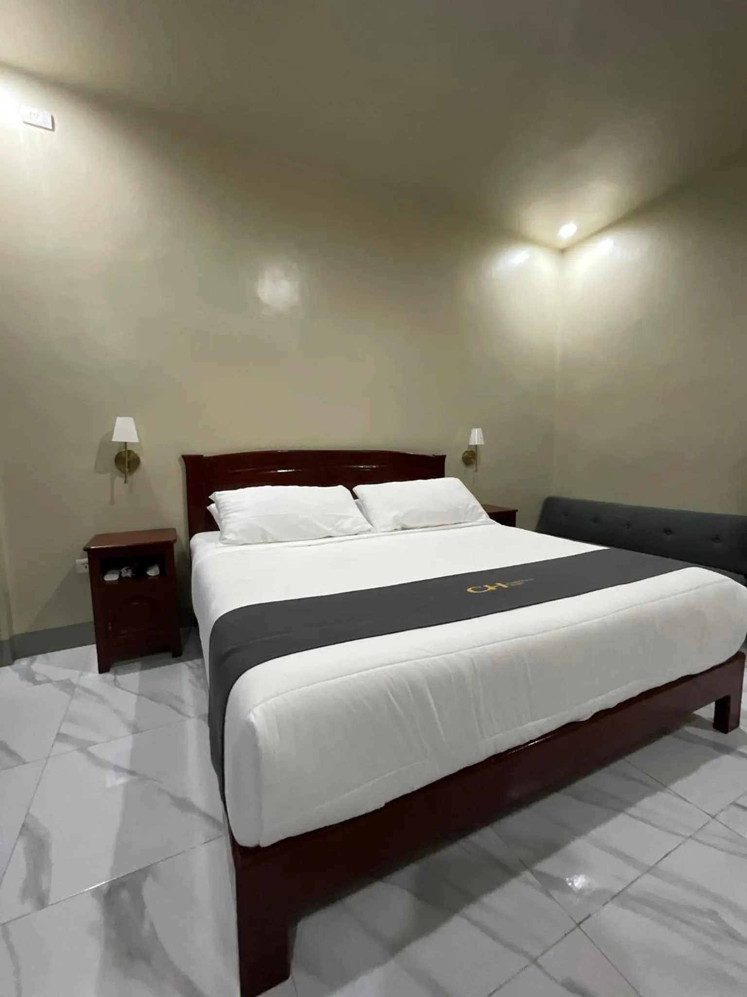 Bed in Coastal Haven Resort