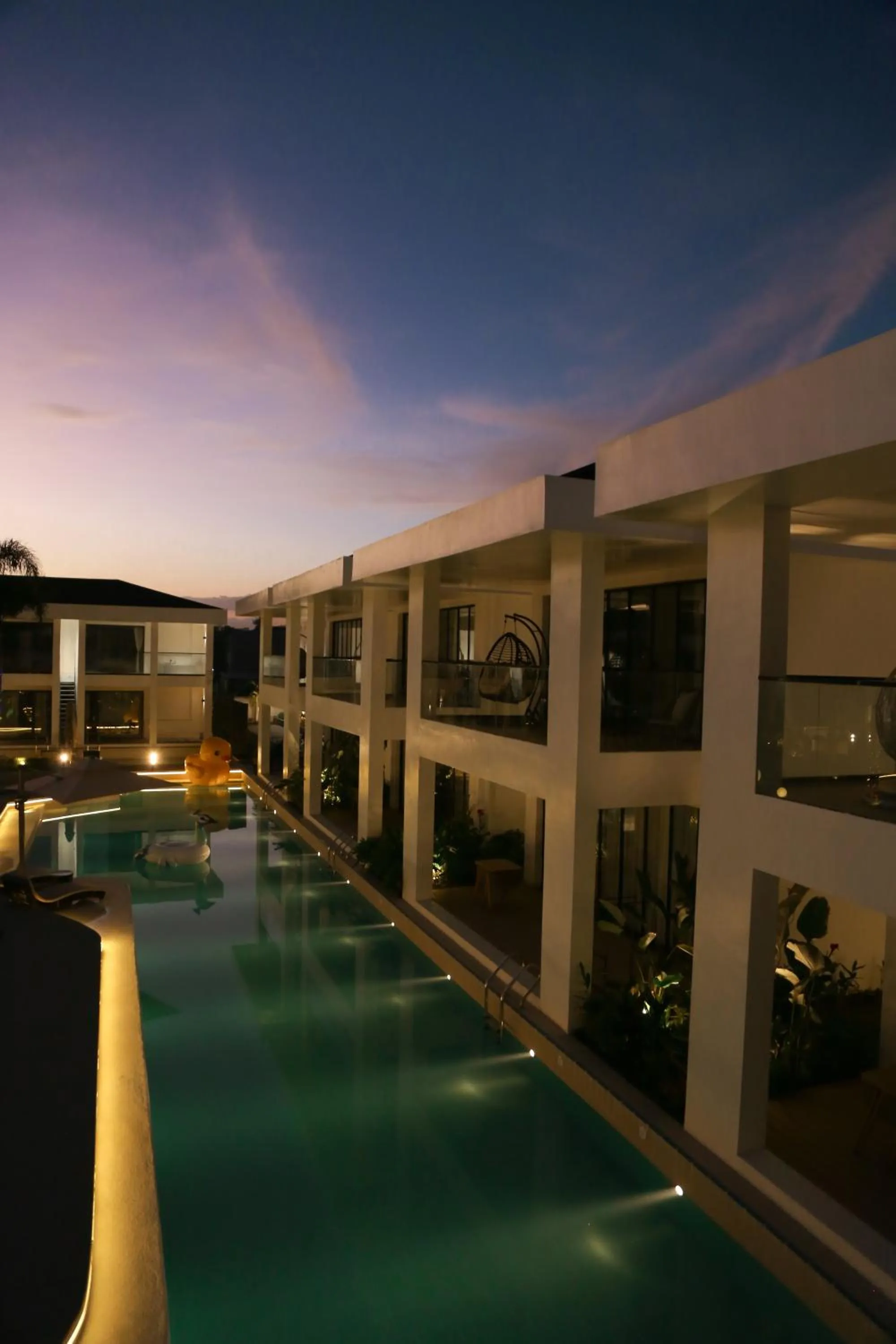 Pool view in Willander Resort