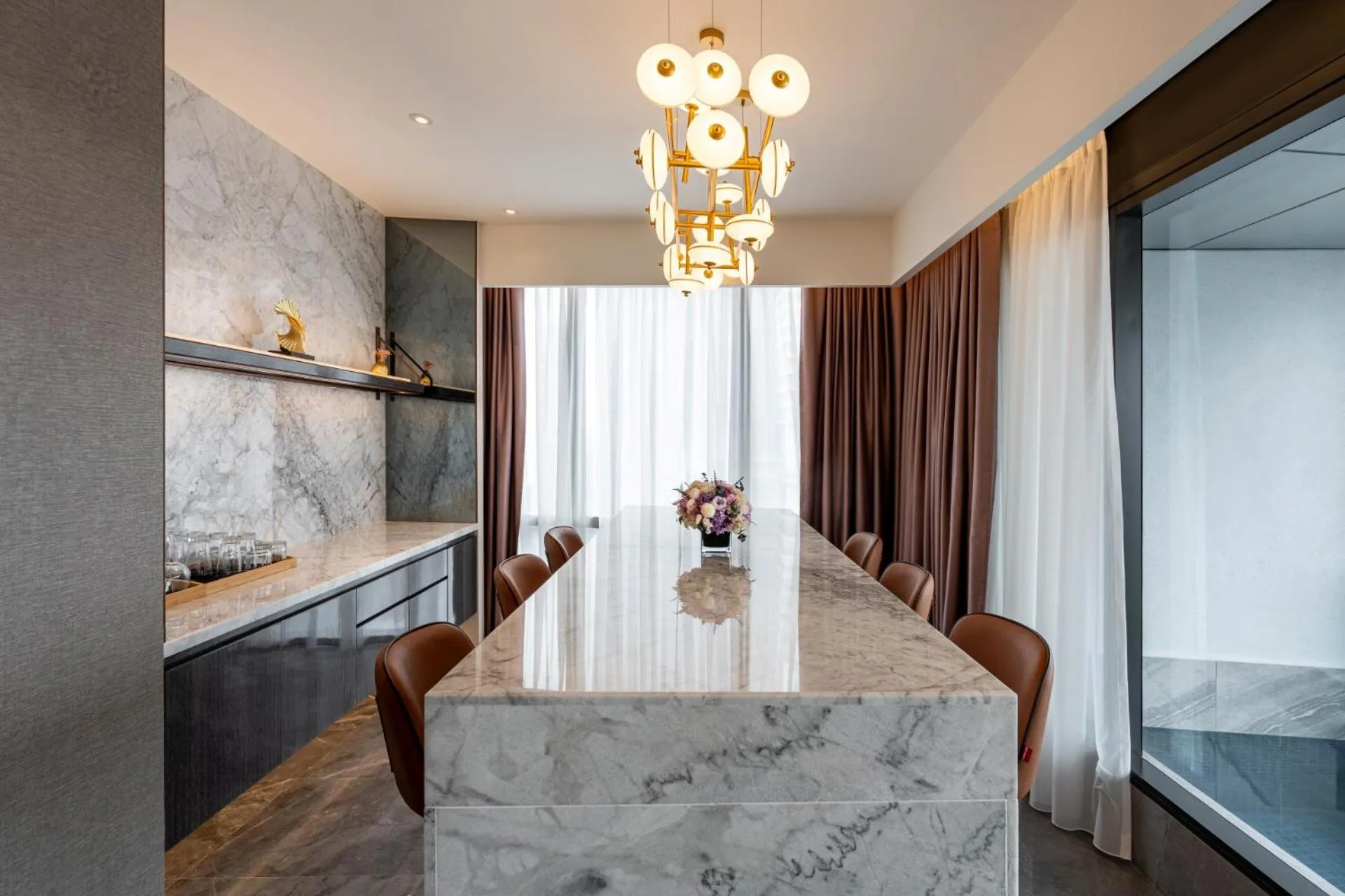 Dining area in Imperial Lexis Kuala Lumpur