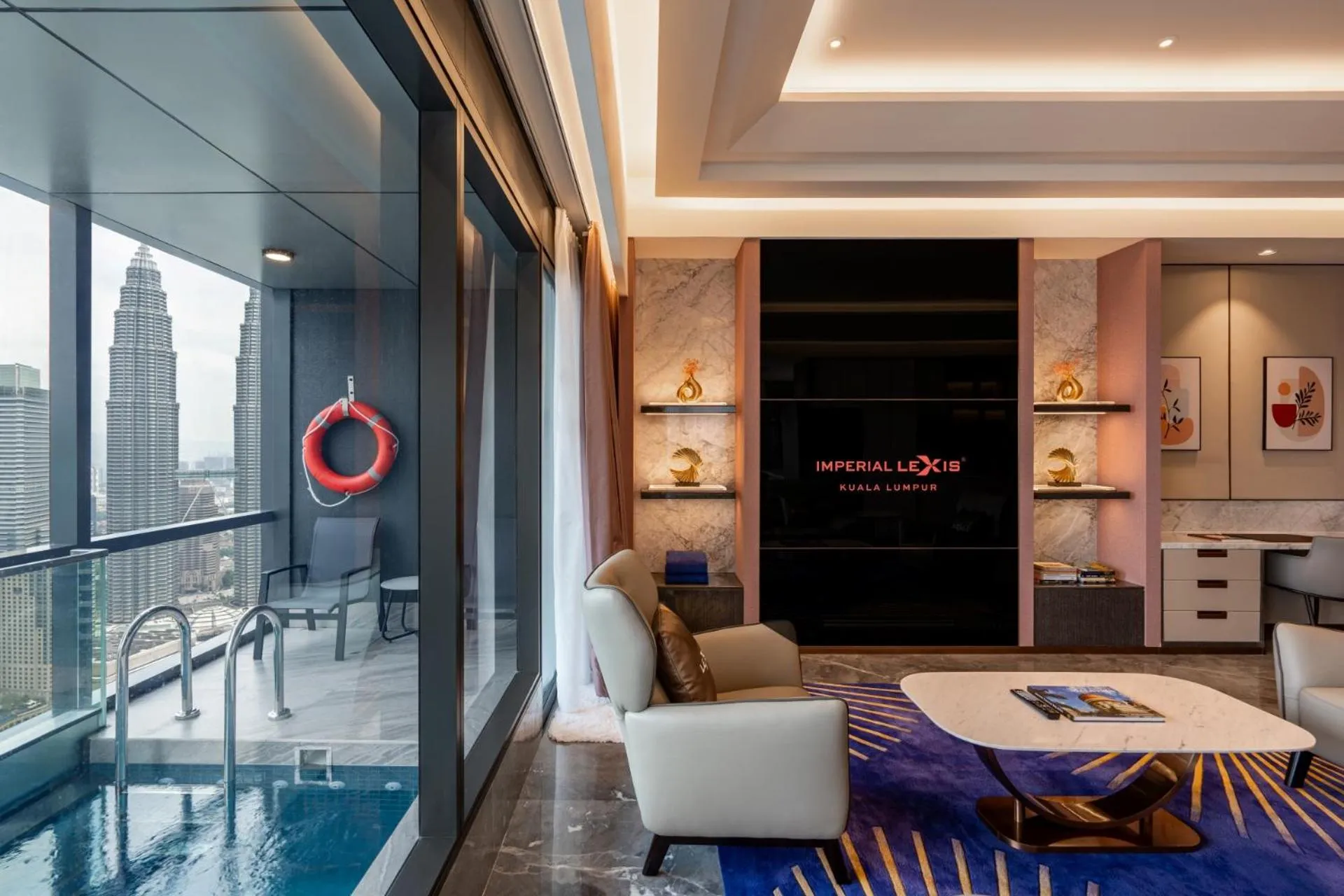 Seating area in Imperial Lexis Kuala Lumpur