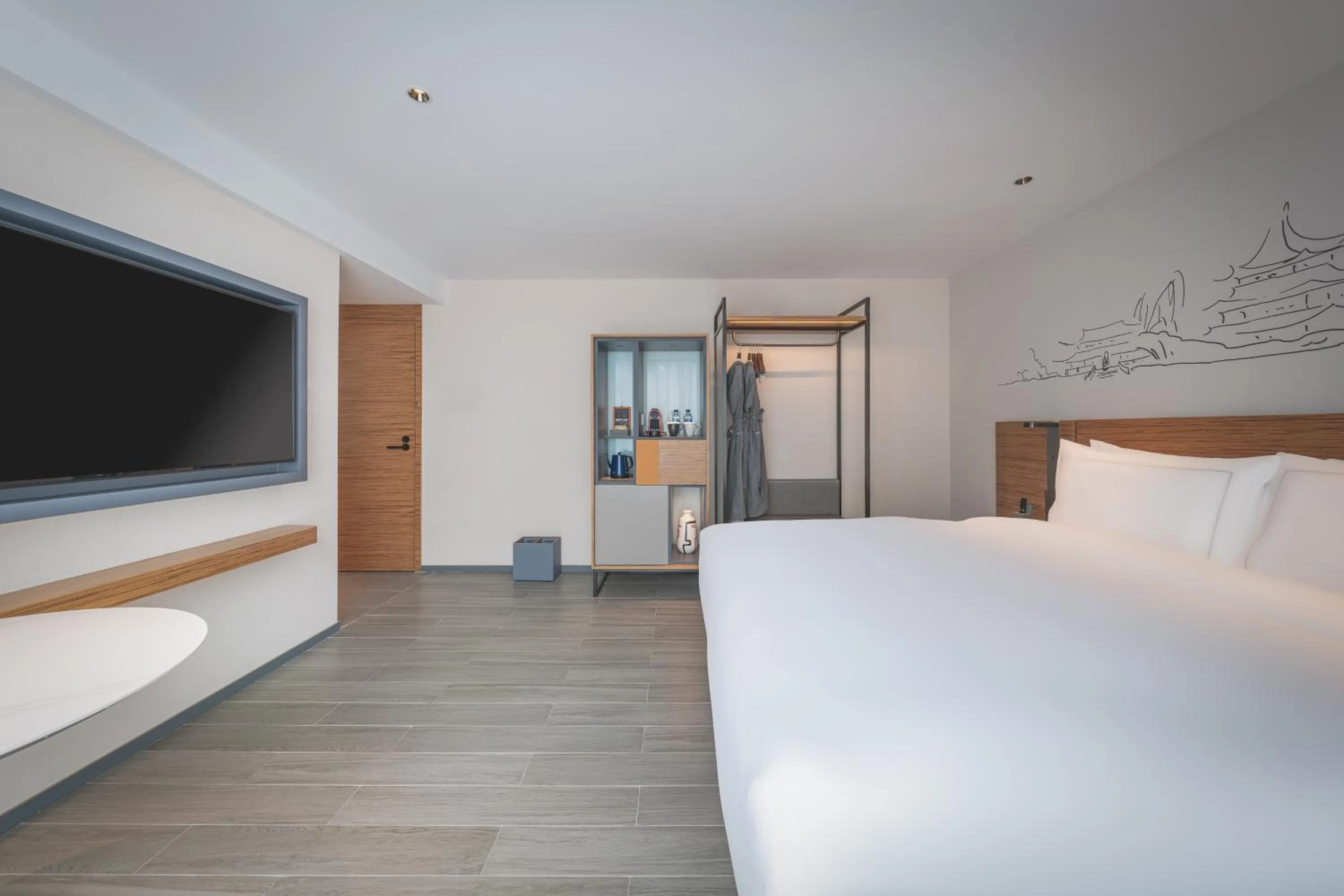 Bed in UrCove by HYATT Nanjing Downtown