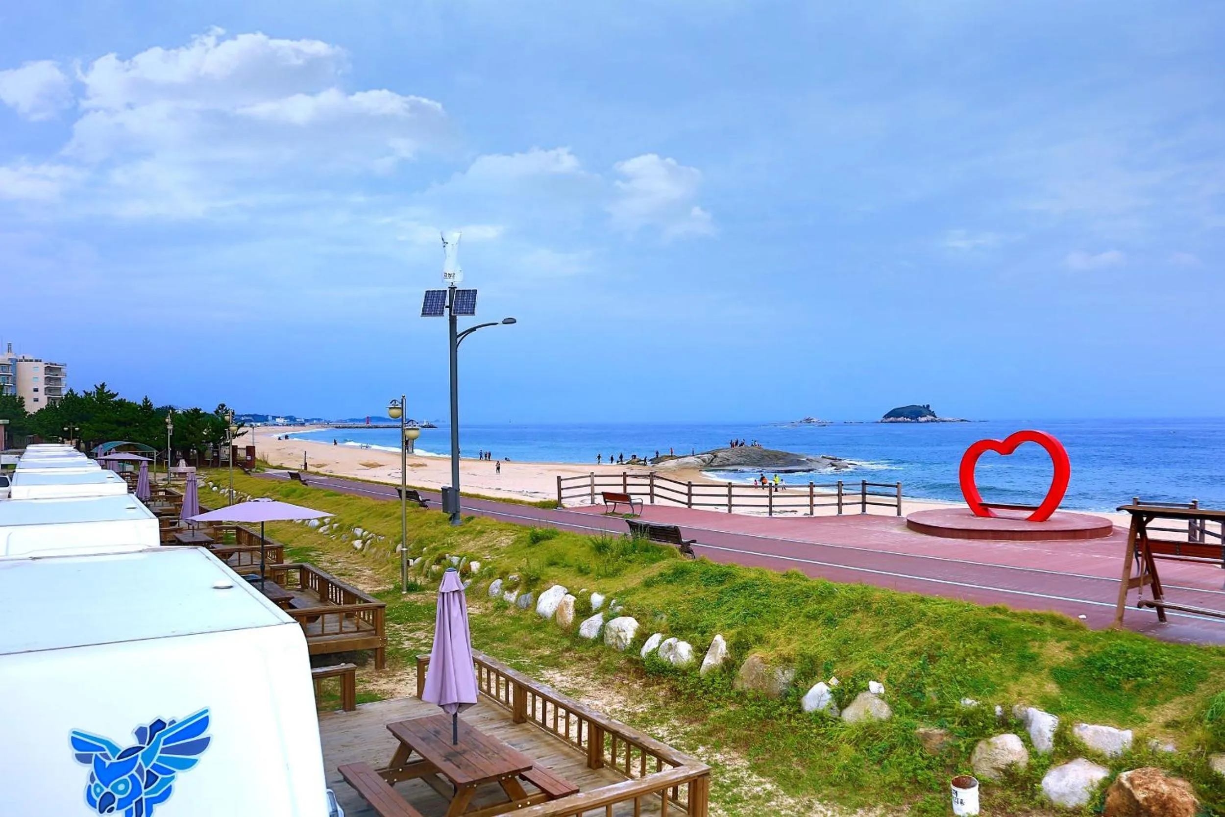 Goseong chungganjeong caravan