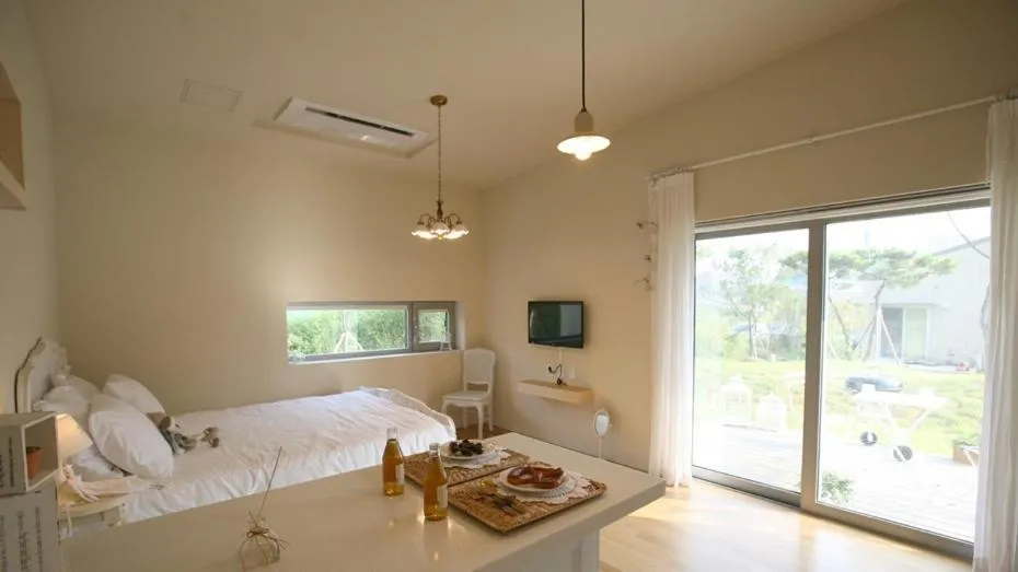 Bed in Ensoi Pension