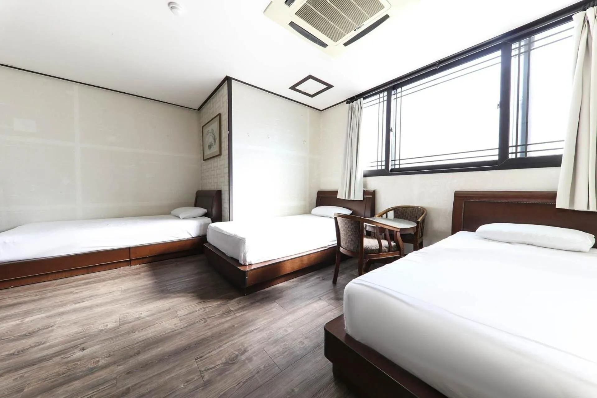 Bed in Hamduk Pungkyungchae Pension