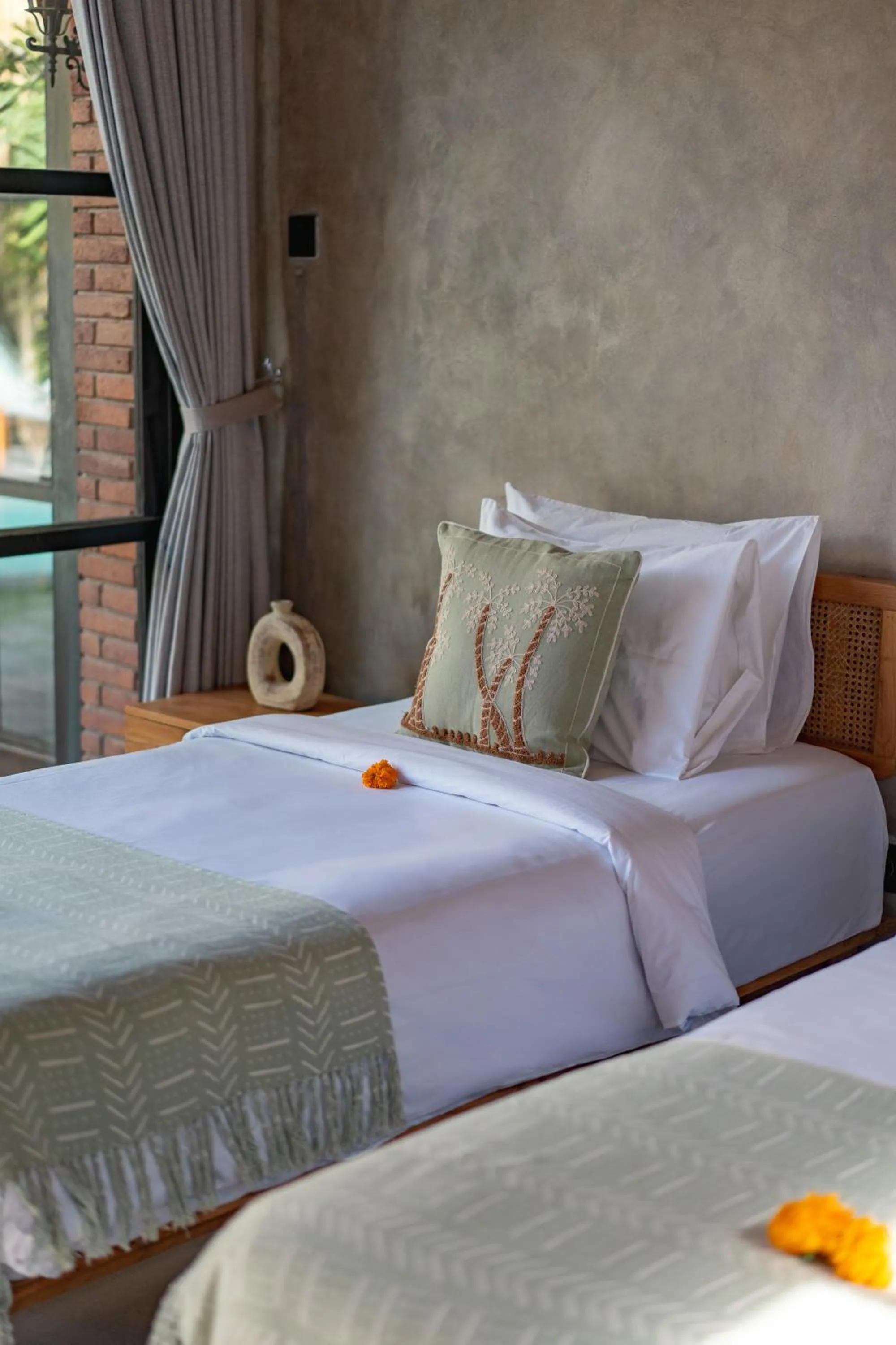 Bed in Villa Jonsu Uluwatu by Nagisa Bali