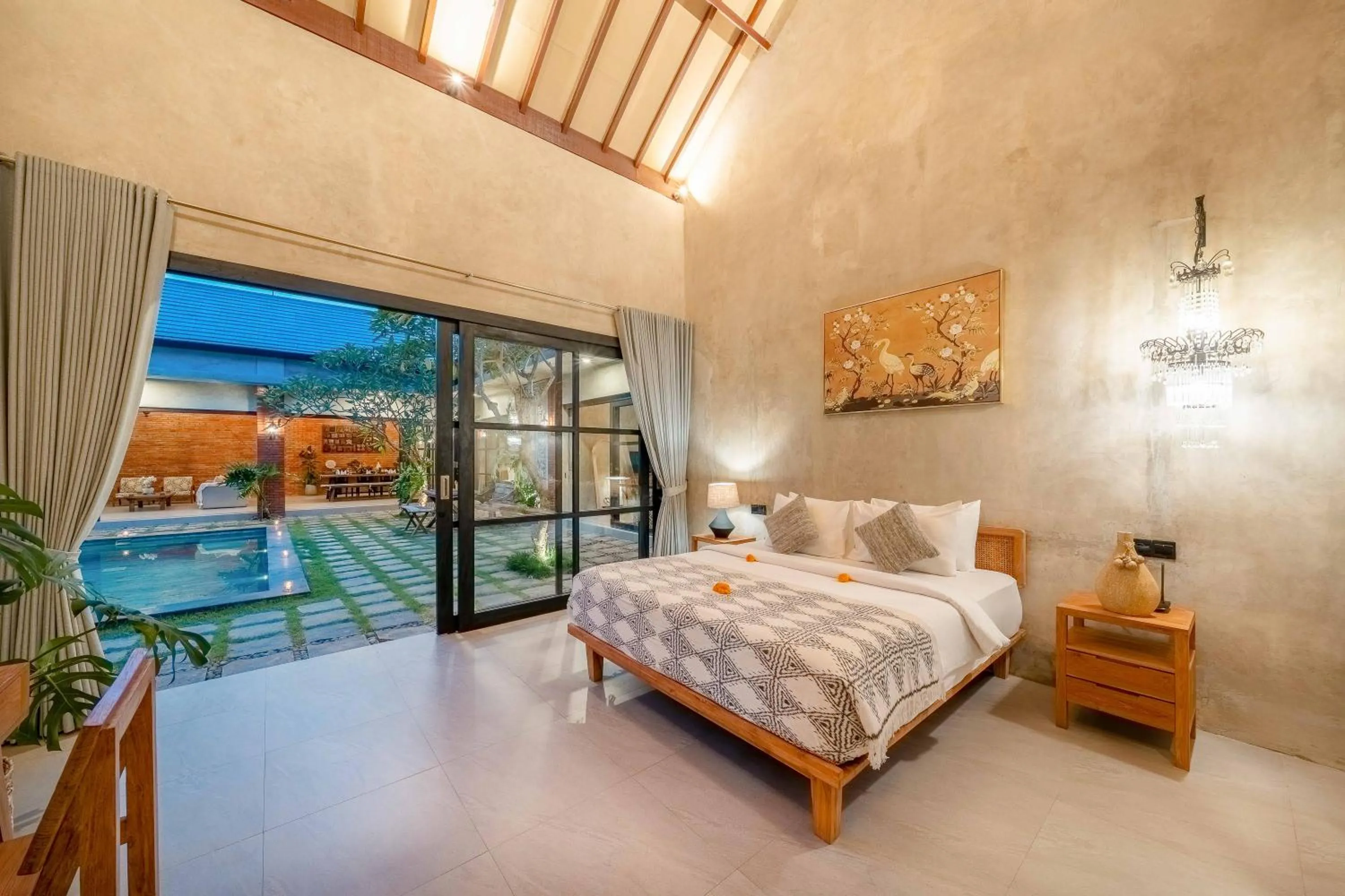 Bed in Villa Jonsu Uluwatu by Nagisa Bali