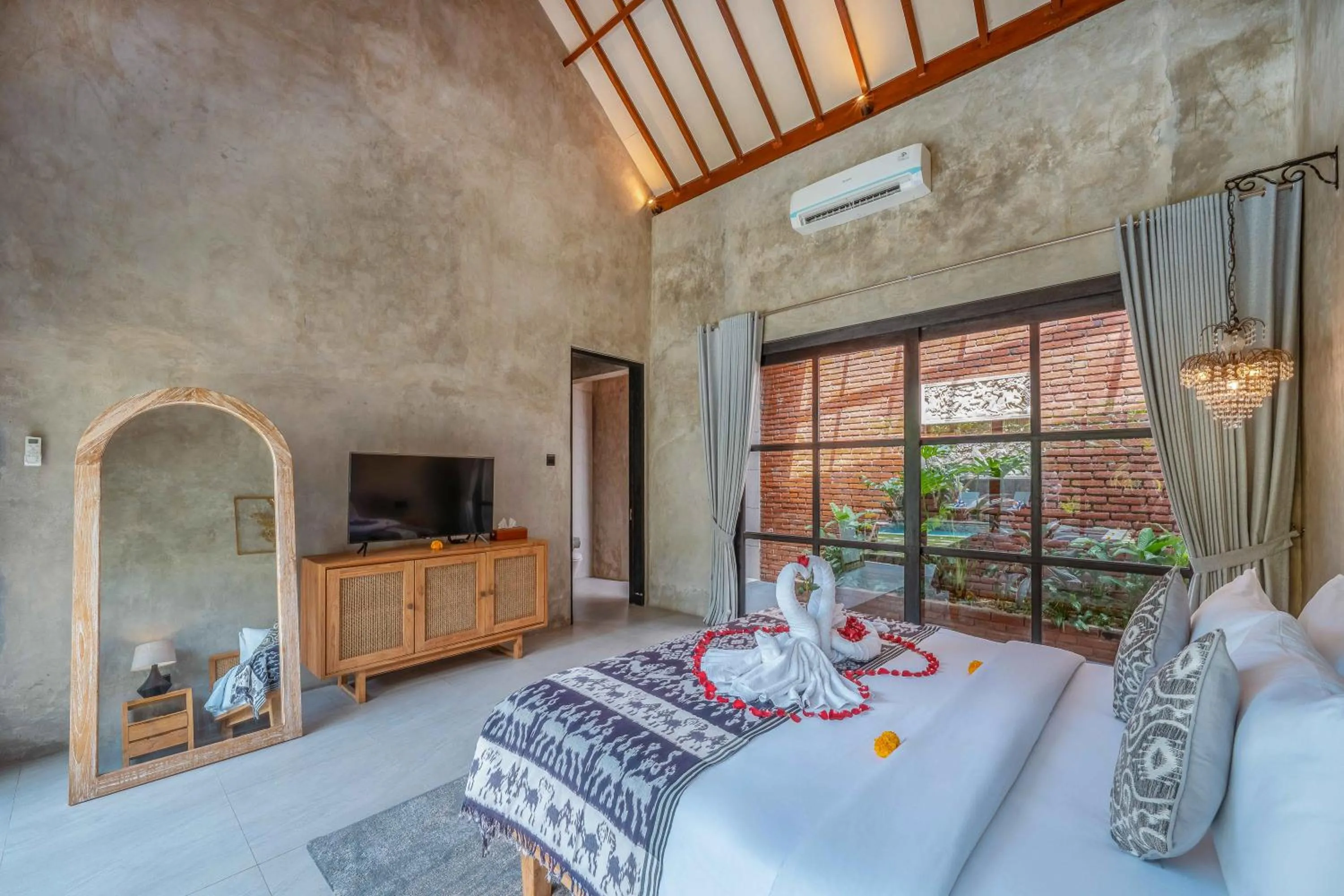 Bed in Villa Jonsu Uluwatu by Nagisa Bali