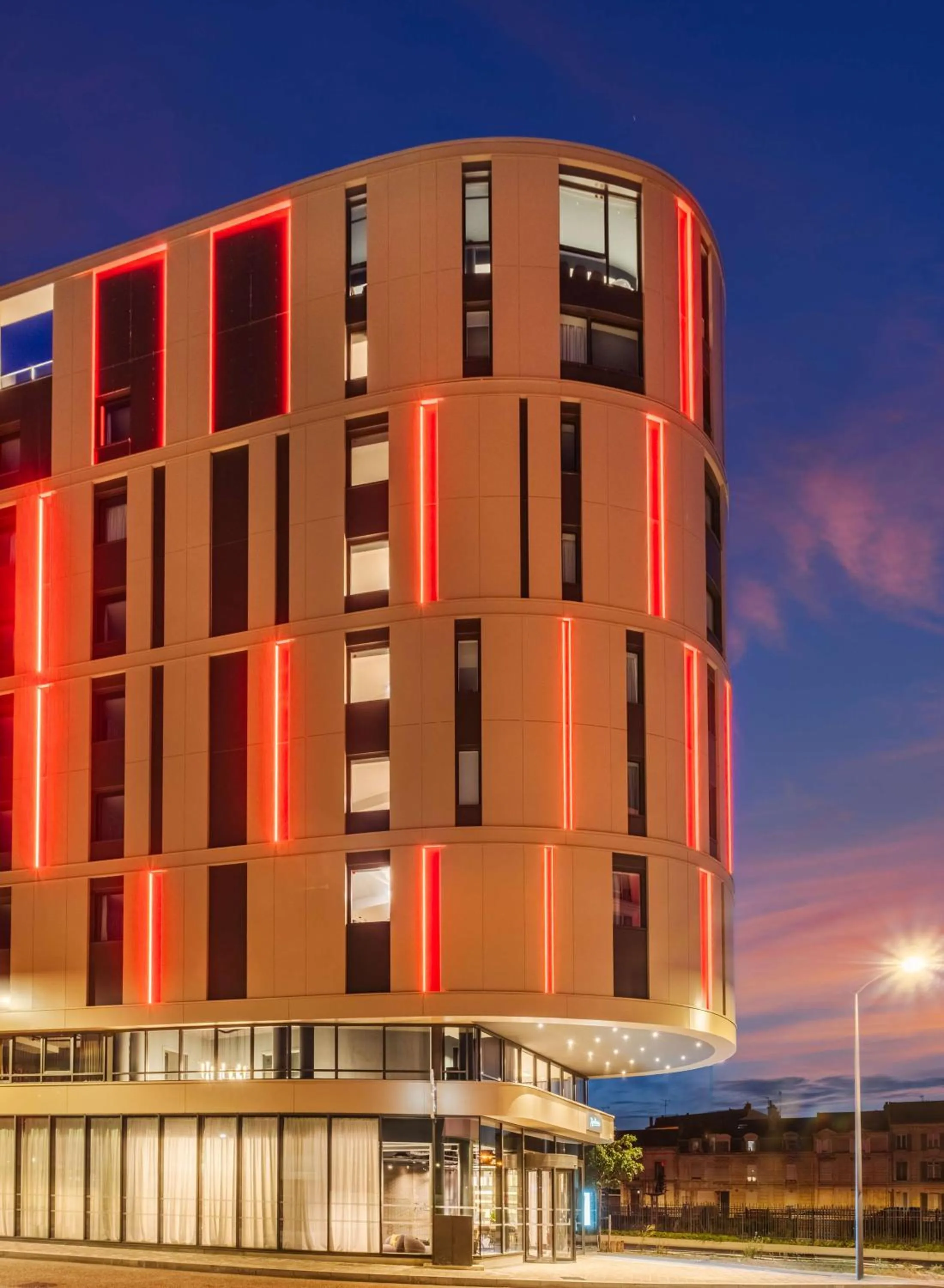 Property building in Radisson Hotel Reims