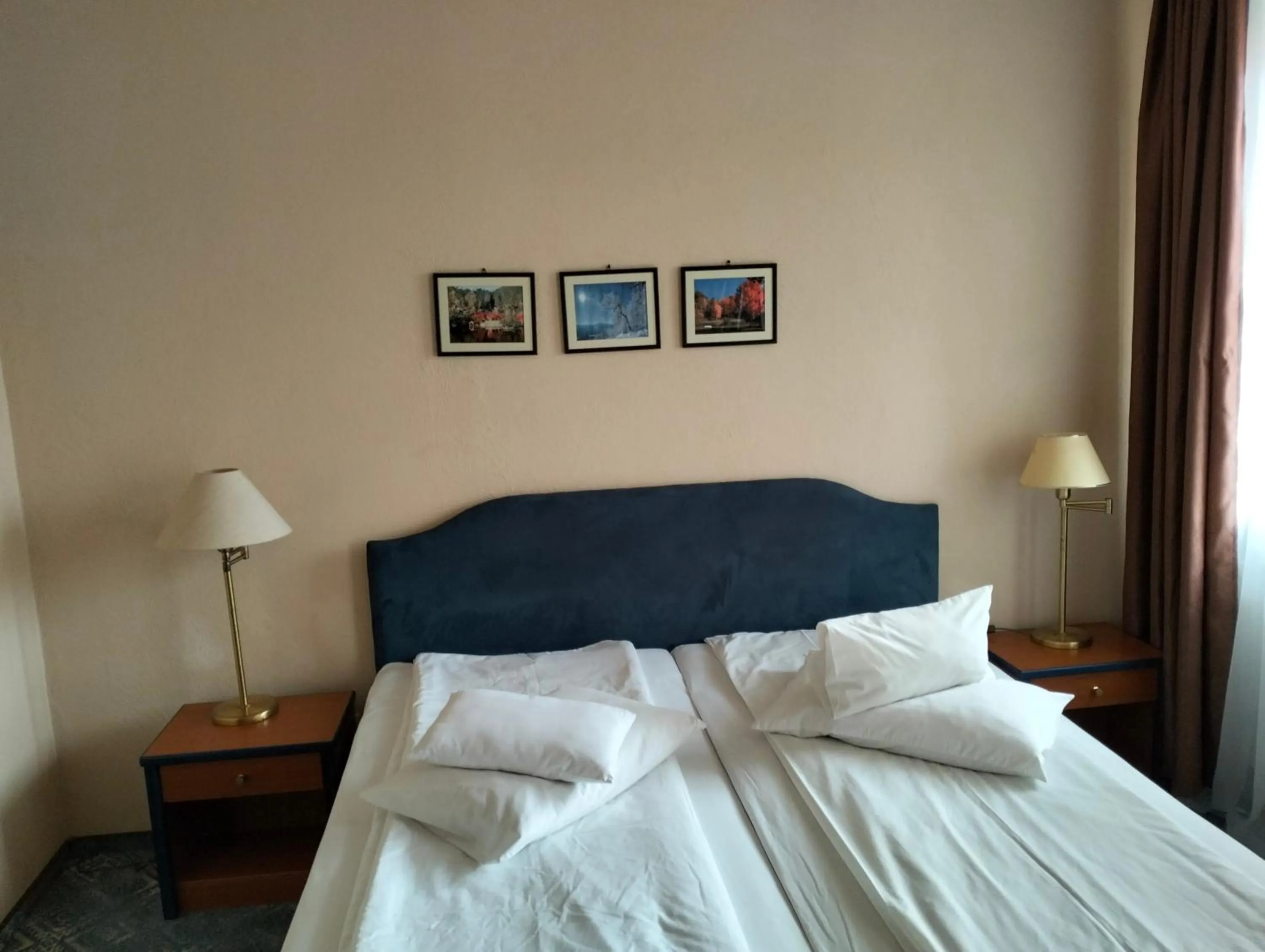 Bed in Pensiunea Cabana Art