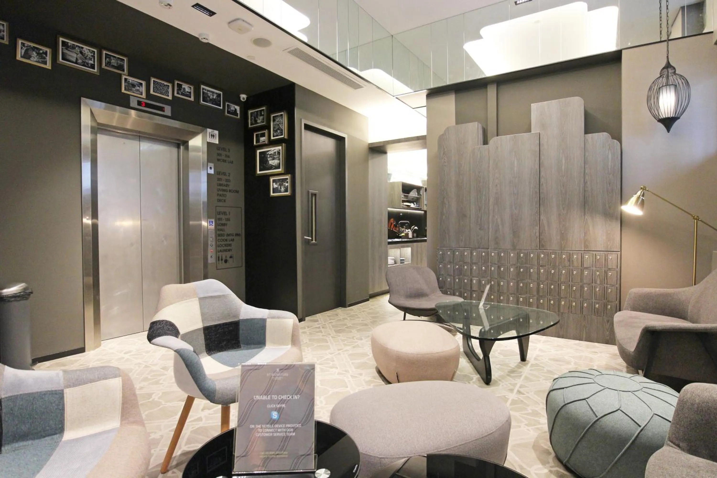 Lobby or reception in ST Signature Jalan Besar