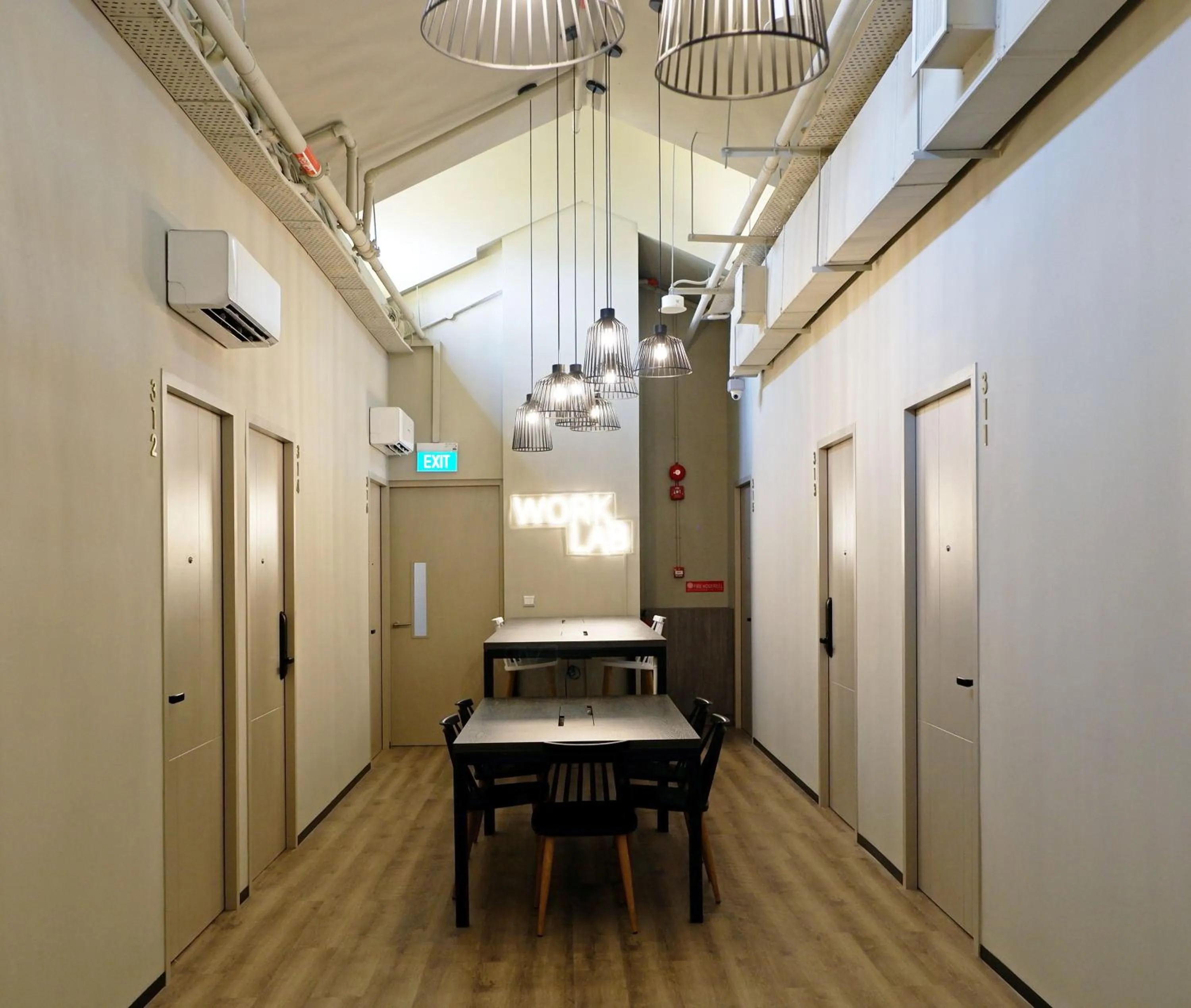 Seating area in ST Signature Jalan Besar