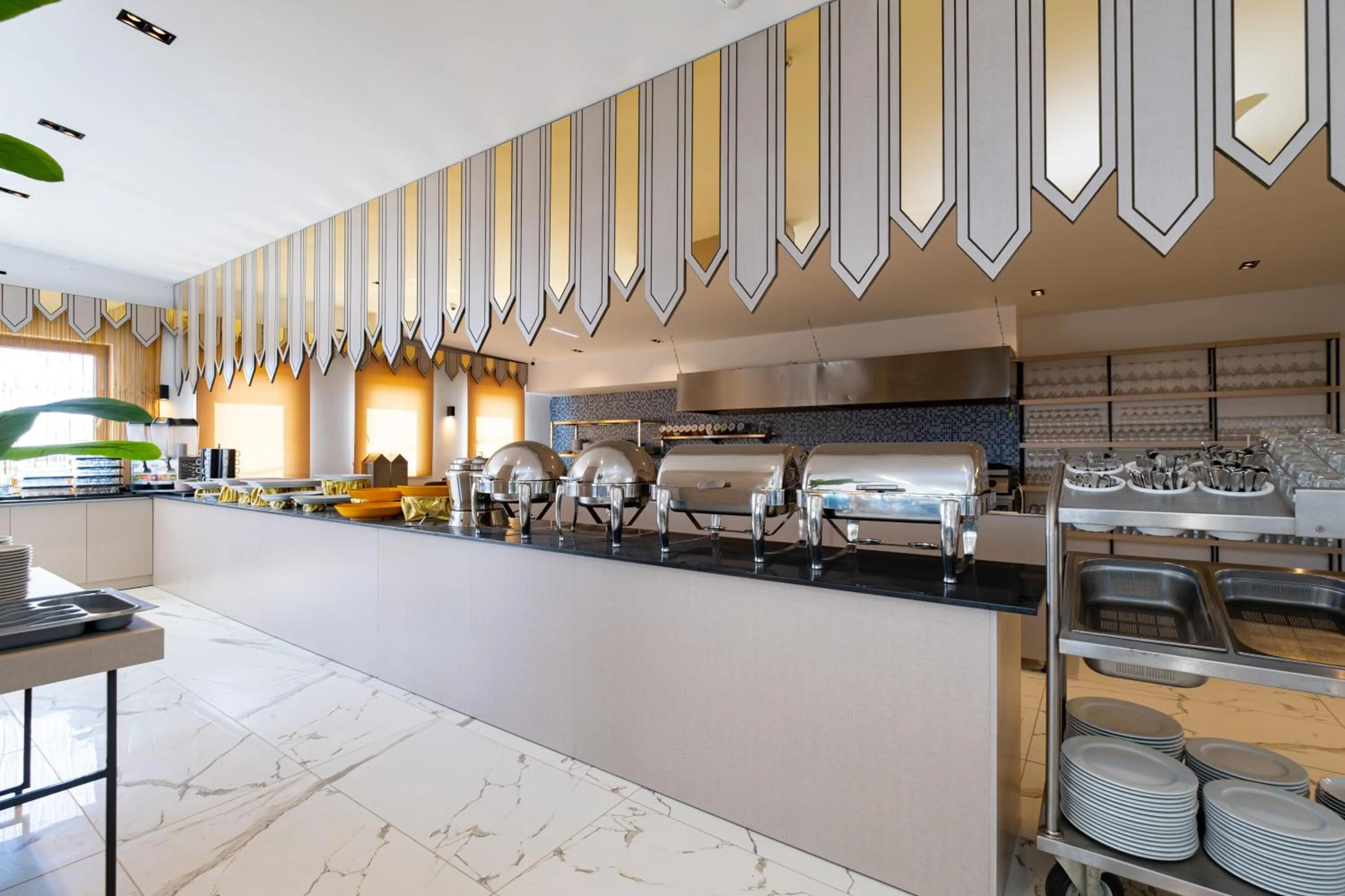 Buffet breakfast in Hipodrom Hotel