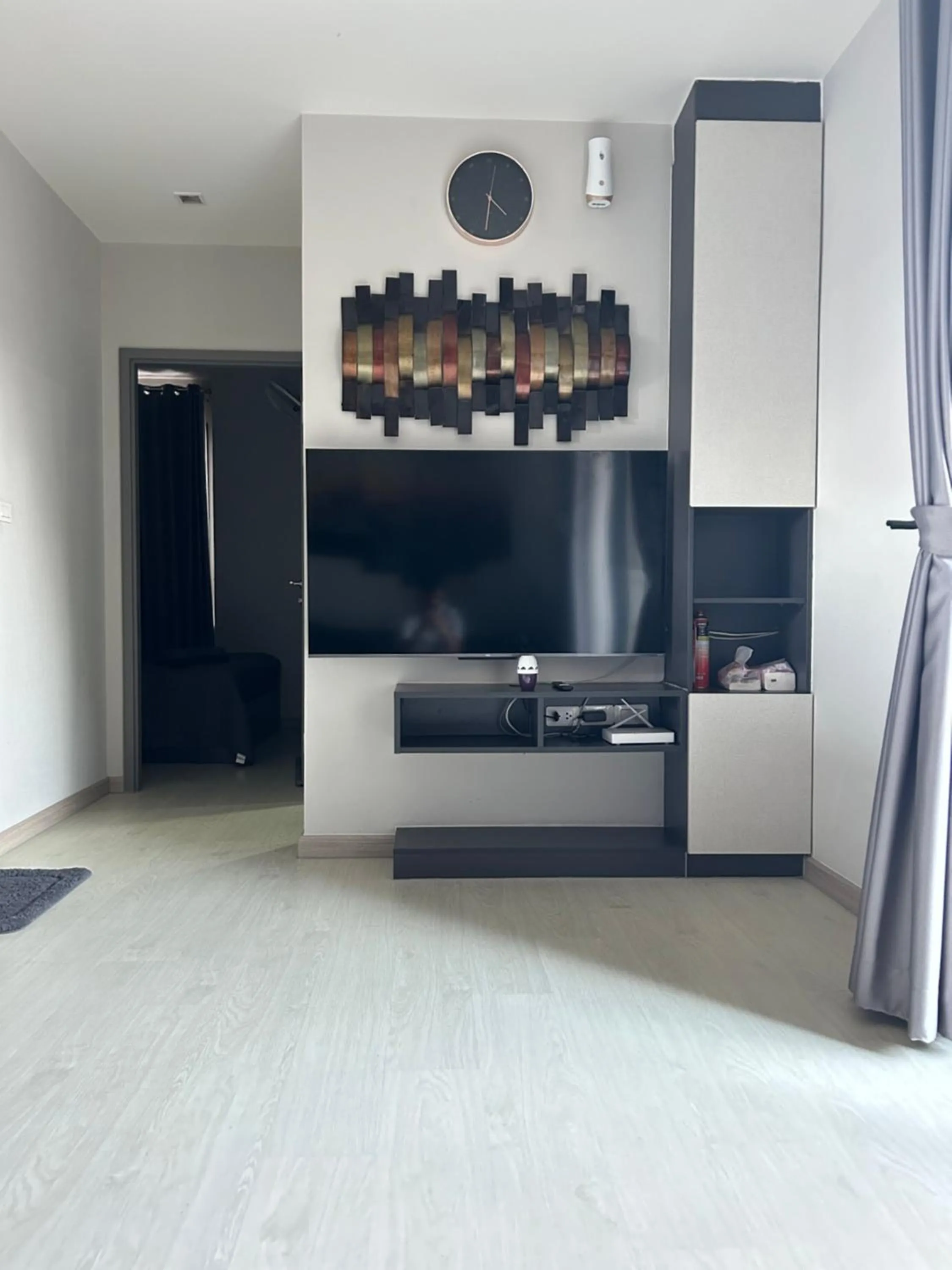 Living room in The Base Central Pattaya