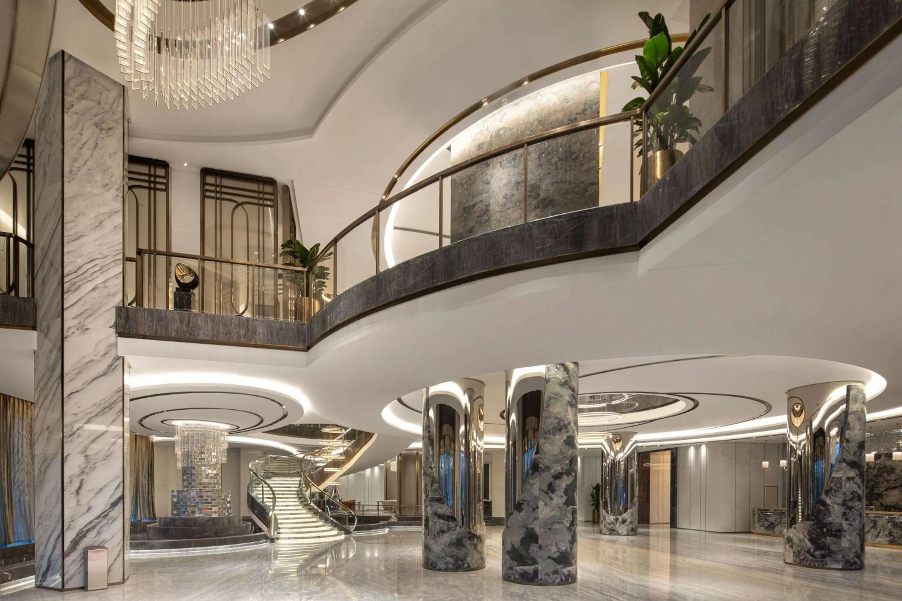 Lobby or reception in Wyndham Garden FuKang Downtown