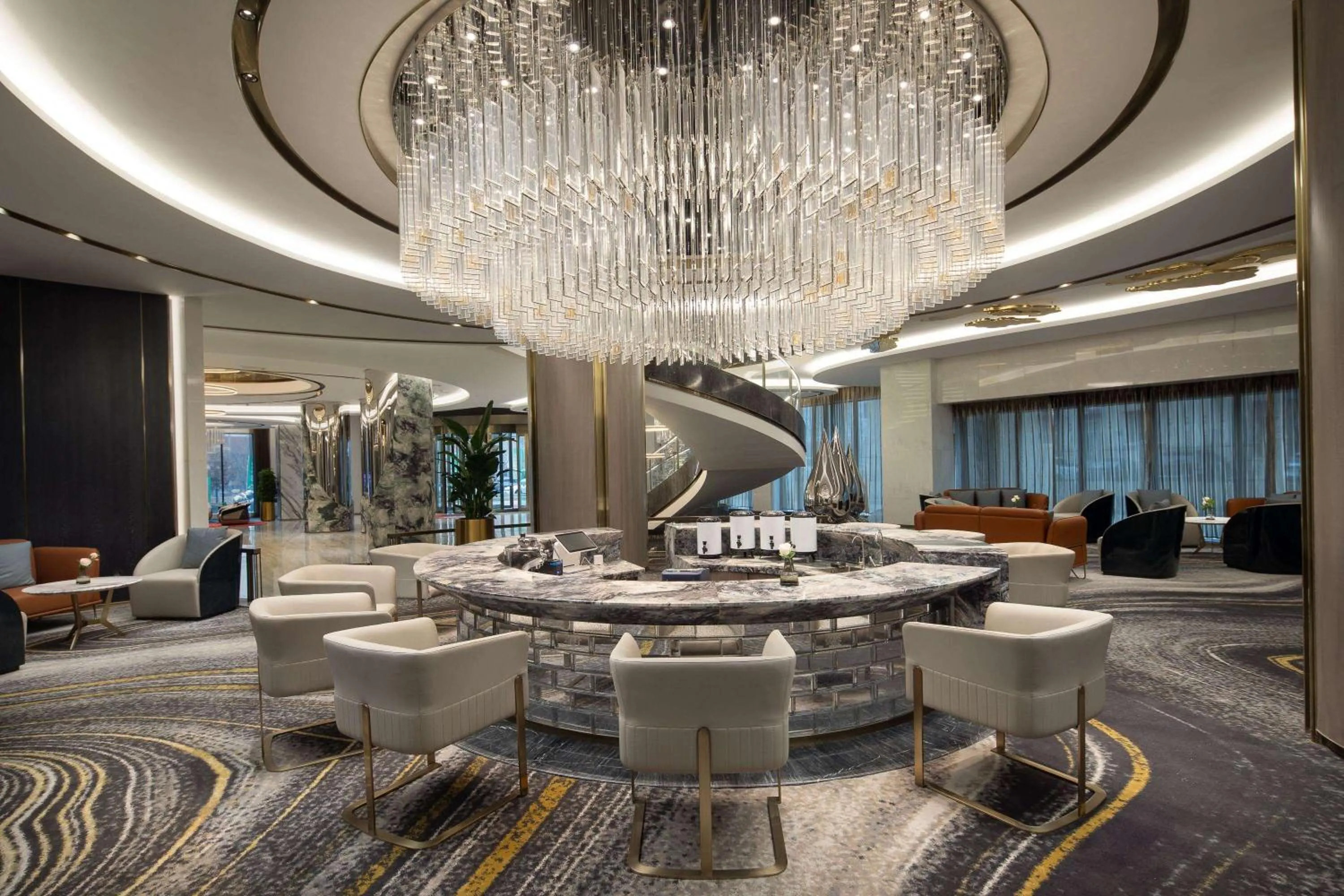 Lobby or reception in Wyndham Garden FuKang Downtown