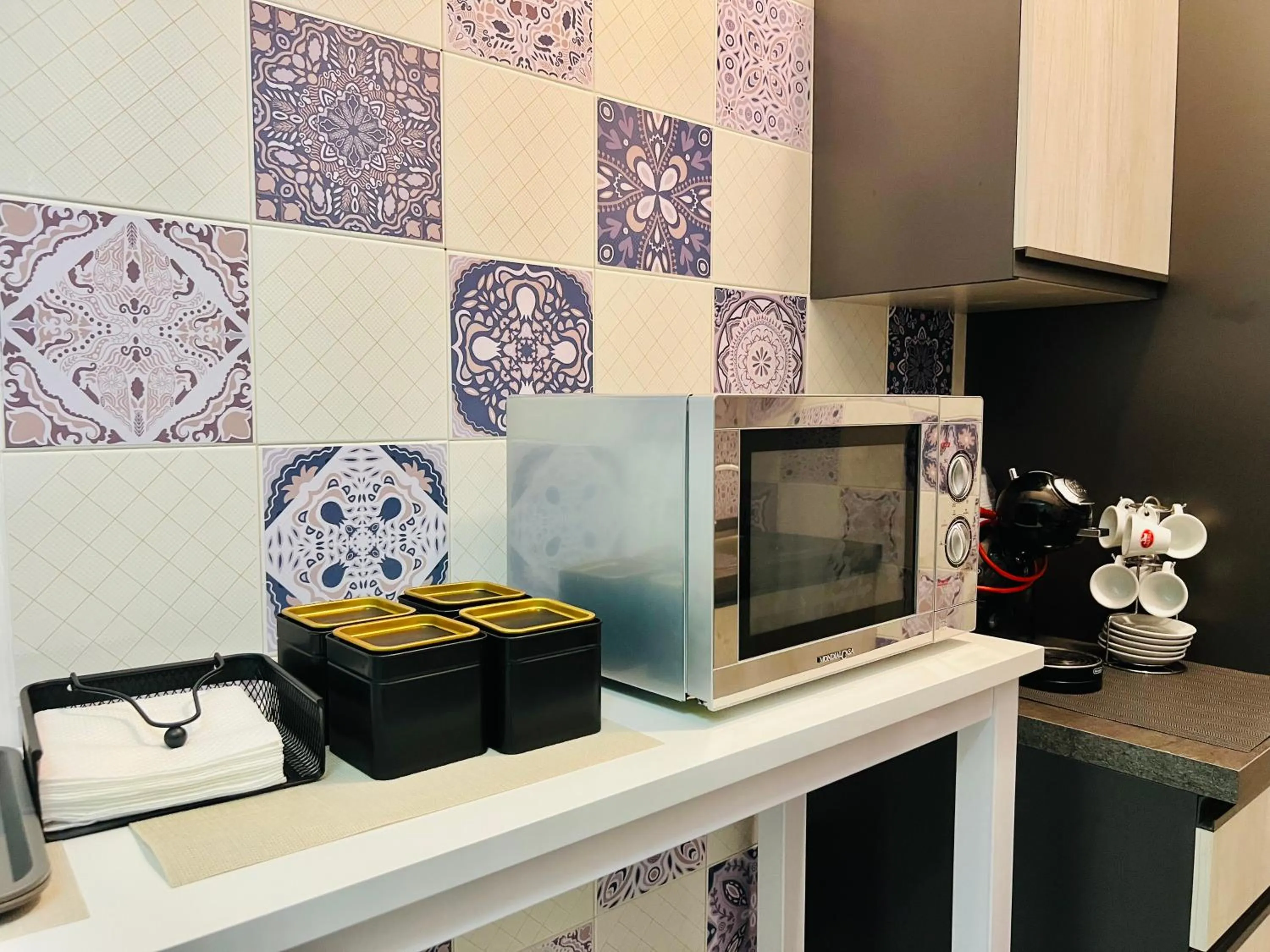 Kitchen or kitchenette in B&B Margherita Torremaggiore