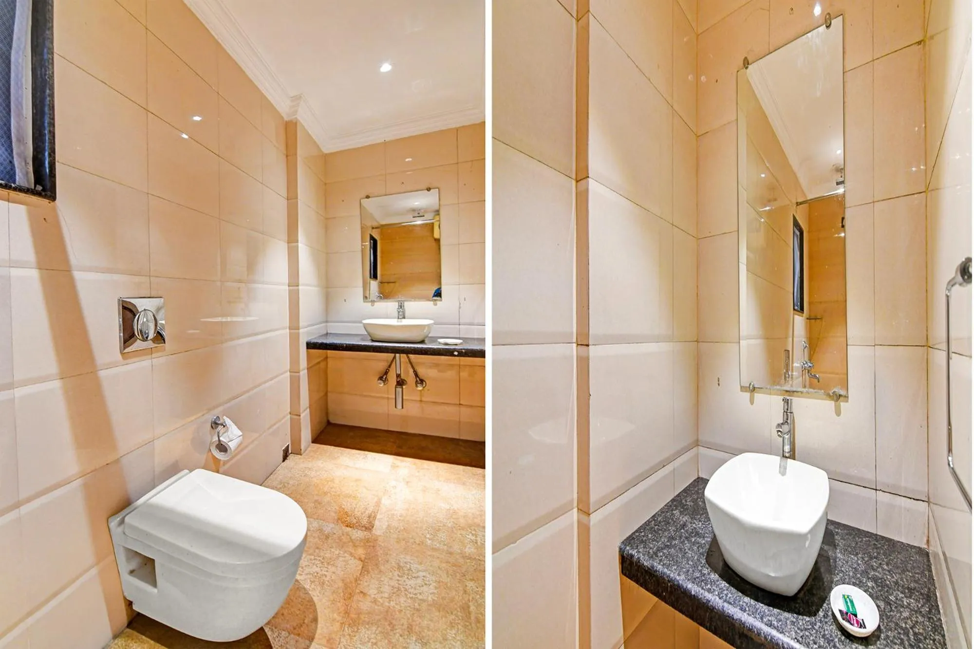 Bathroom in FabHotel Gulshan International - Nr Peter Cat Park Street