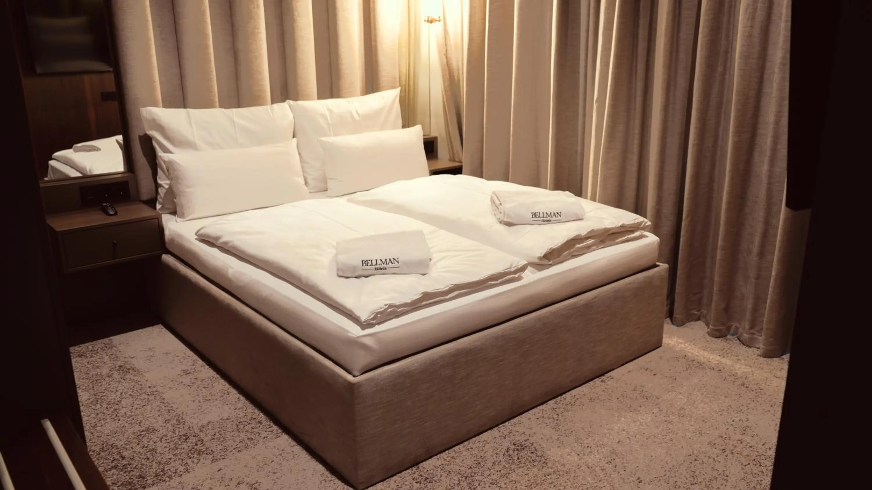 Bed in Bellman Hotel