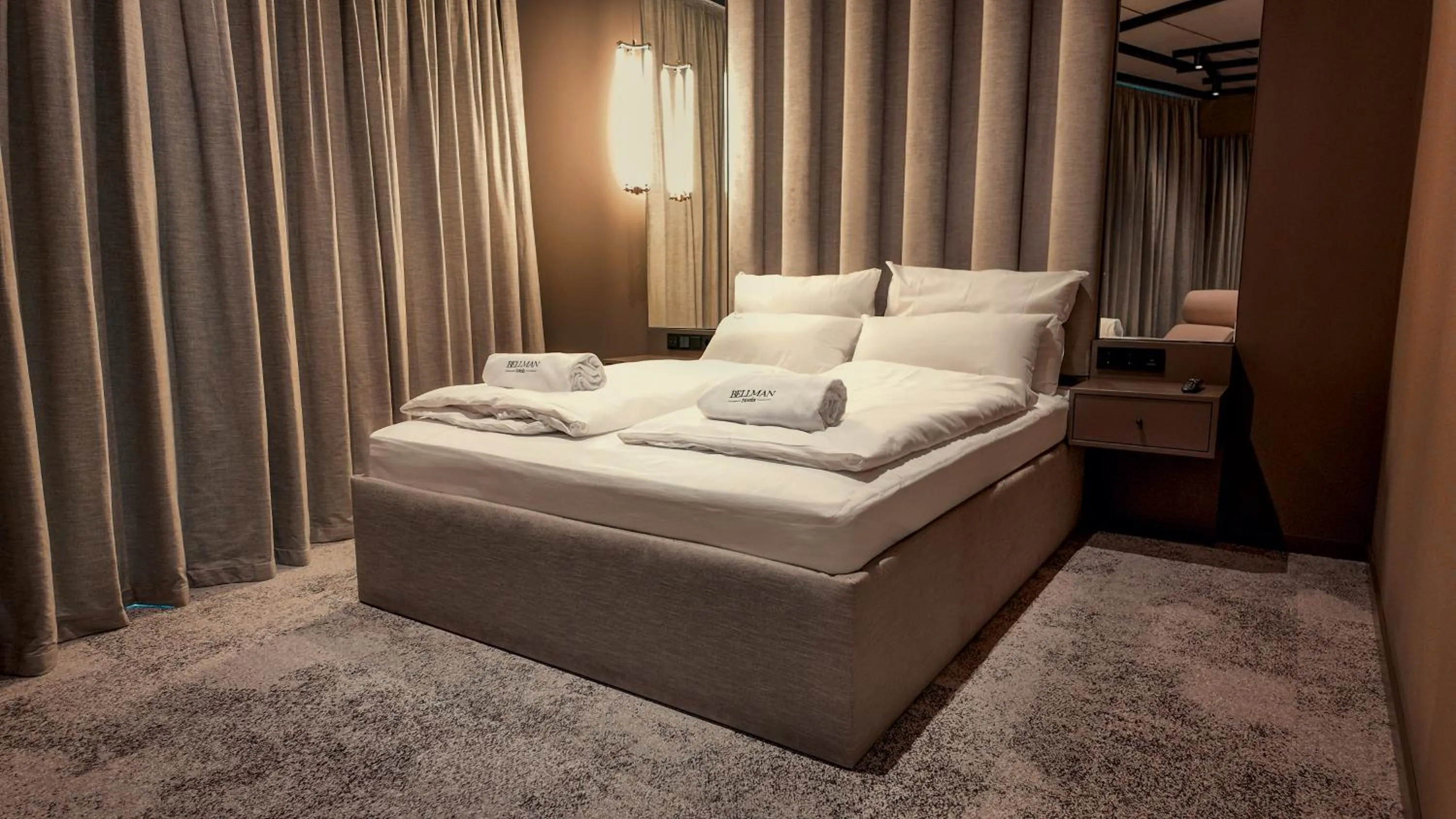 Bed in Bellman Hotel