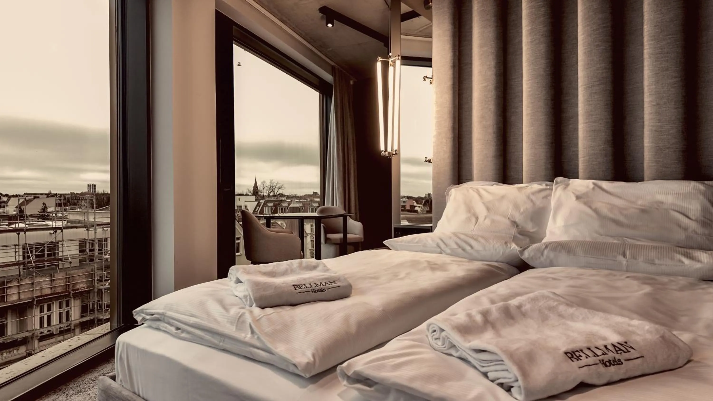 Bed in Bellman Hotel