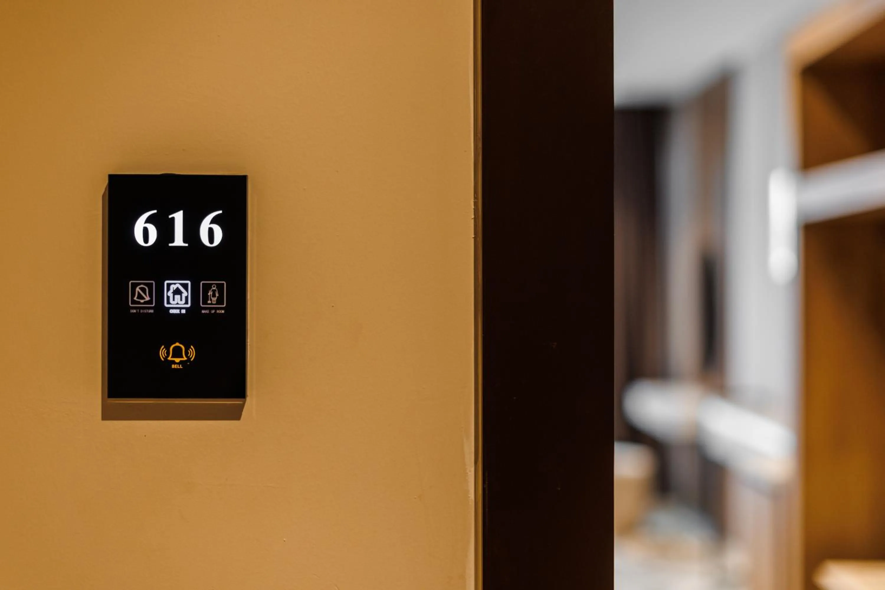 Bed in Hotel Amelia Mare