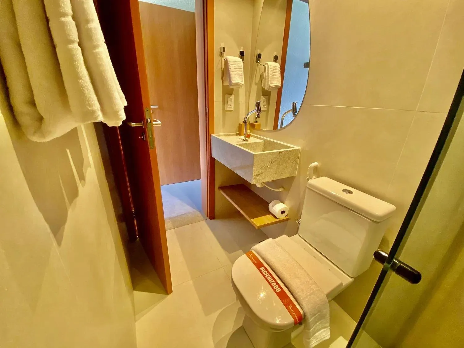 Toilet in Villas Manatee Milagres por Quarto à Vista