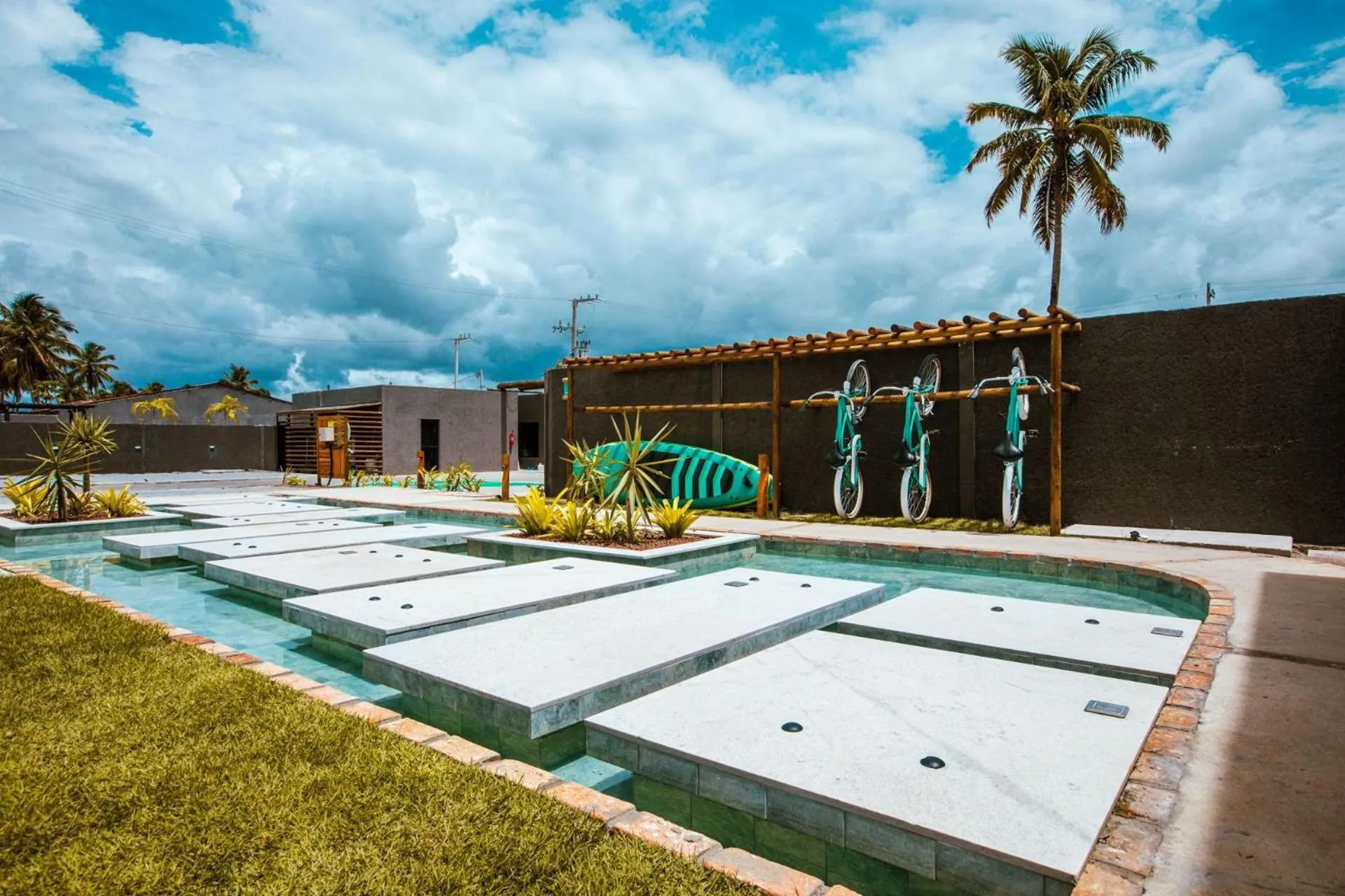 Area and facilities in Villas Manatee Milagres por Quarto à Vista