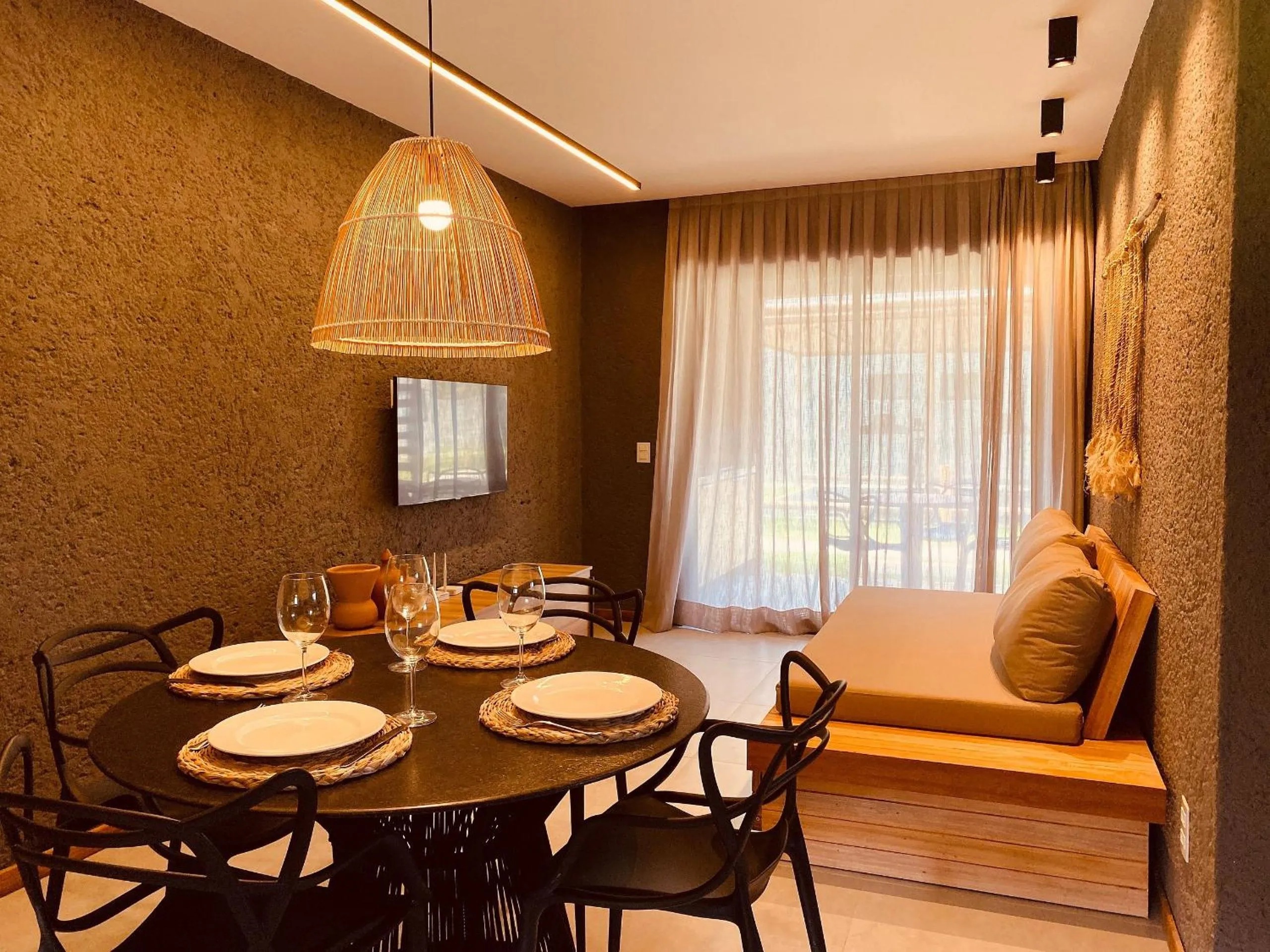 Living room in Villas Manatee Milagres por Quarto à Vista