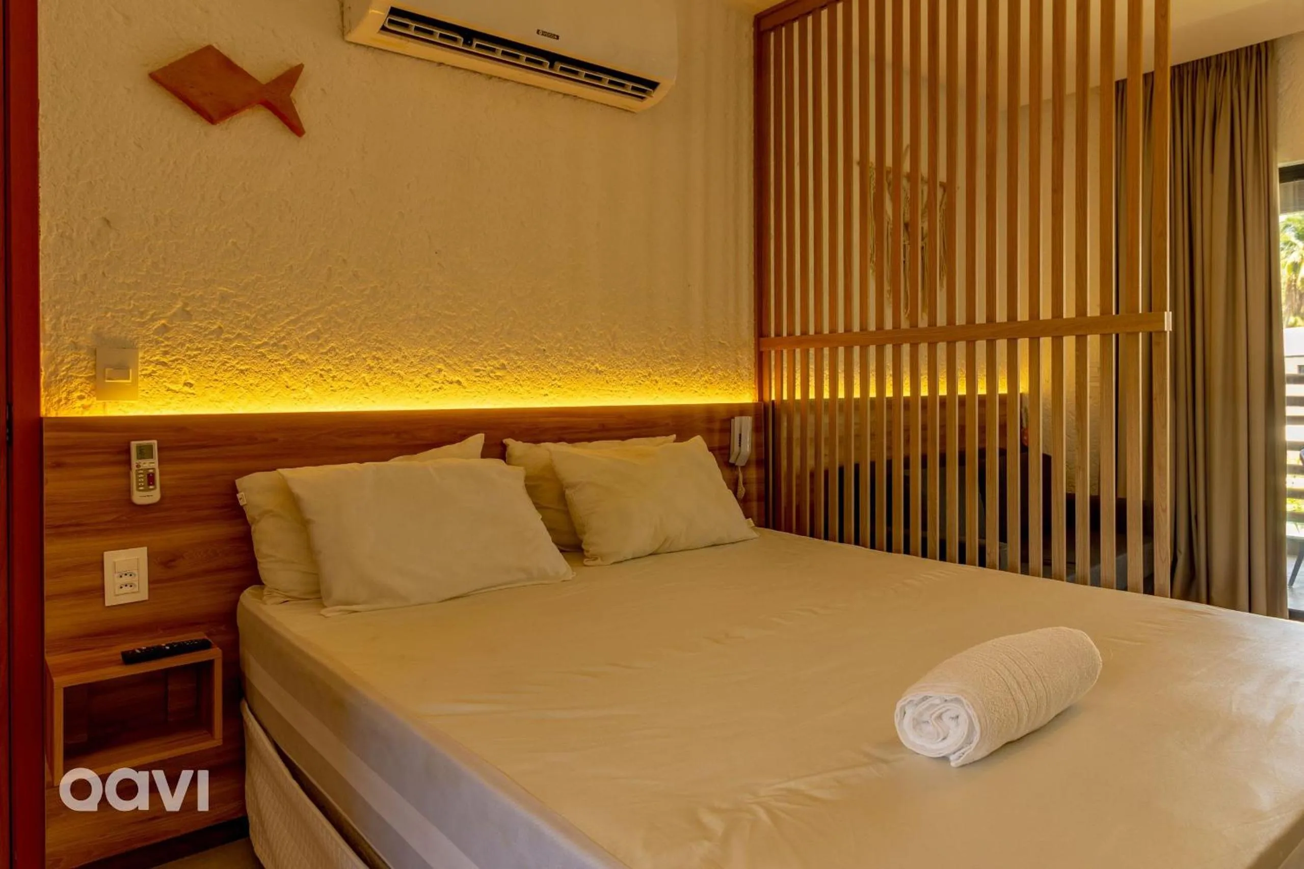 Bedroom, Bed in Villas Manatee Milagres por Quarto à Vista