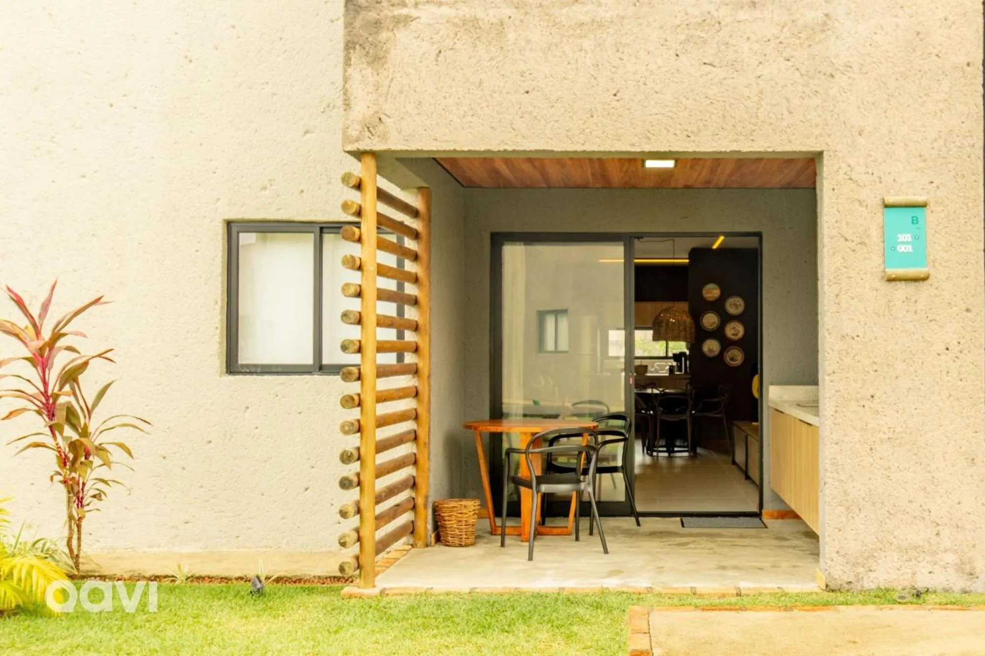 Balcony/Terrace in Villas Manatee Milagres por Quarto à Vista