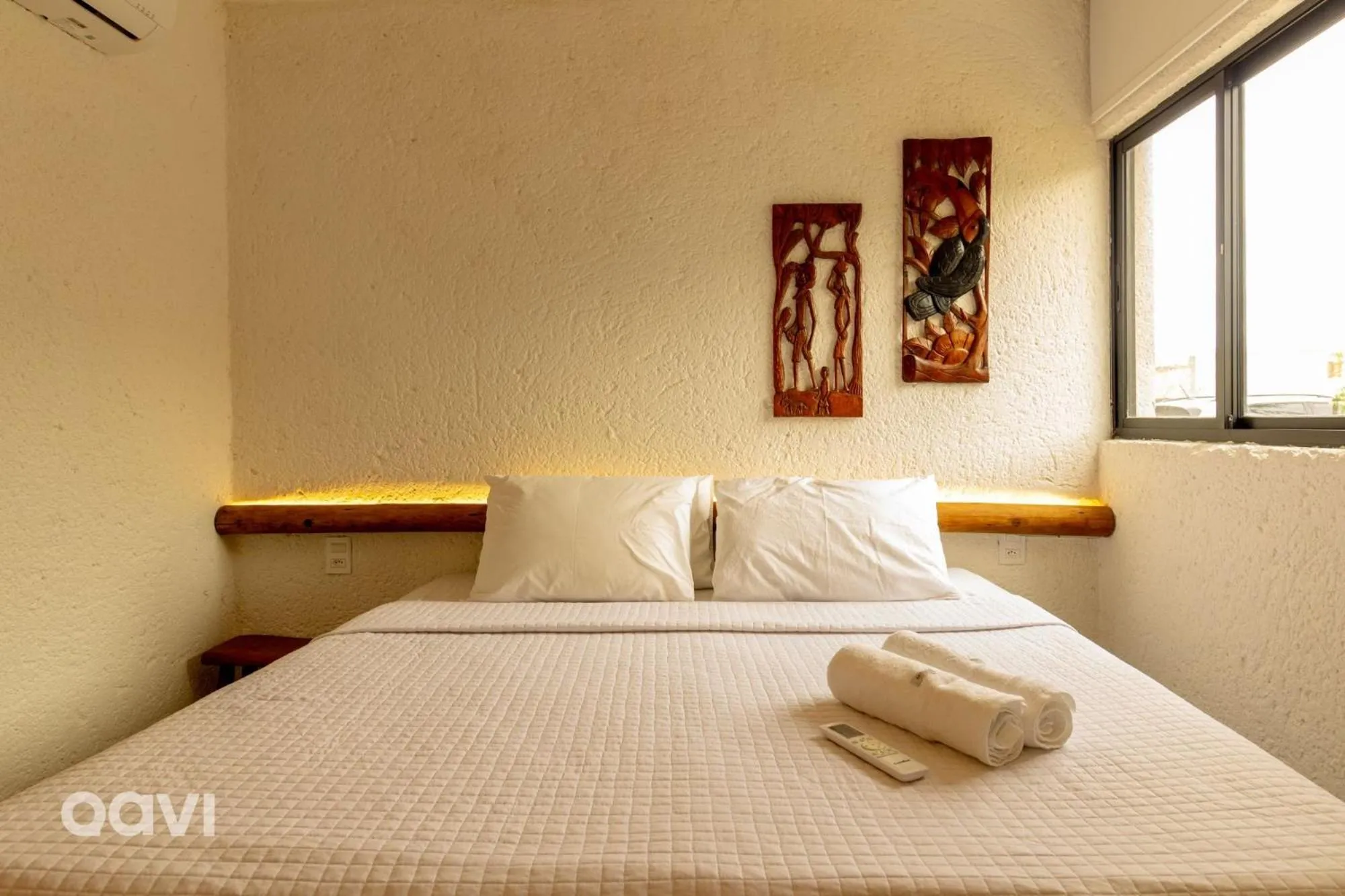 Bedroom, Bed in Villas Manatee Milagres por Quarto à Vista