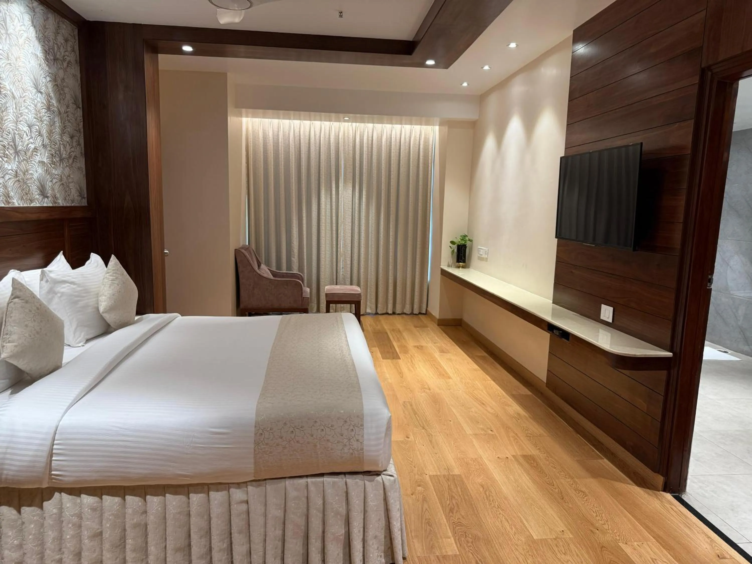 Bedroom, Bed in Hotel the Plaza