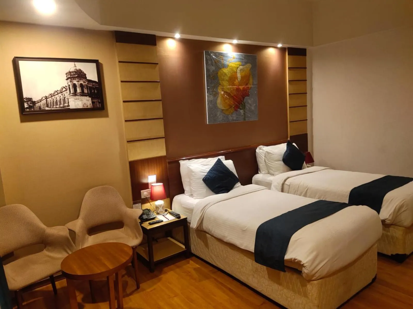 Bed in Hotel the Plaza