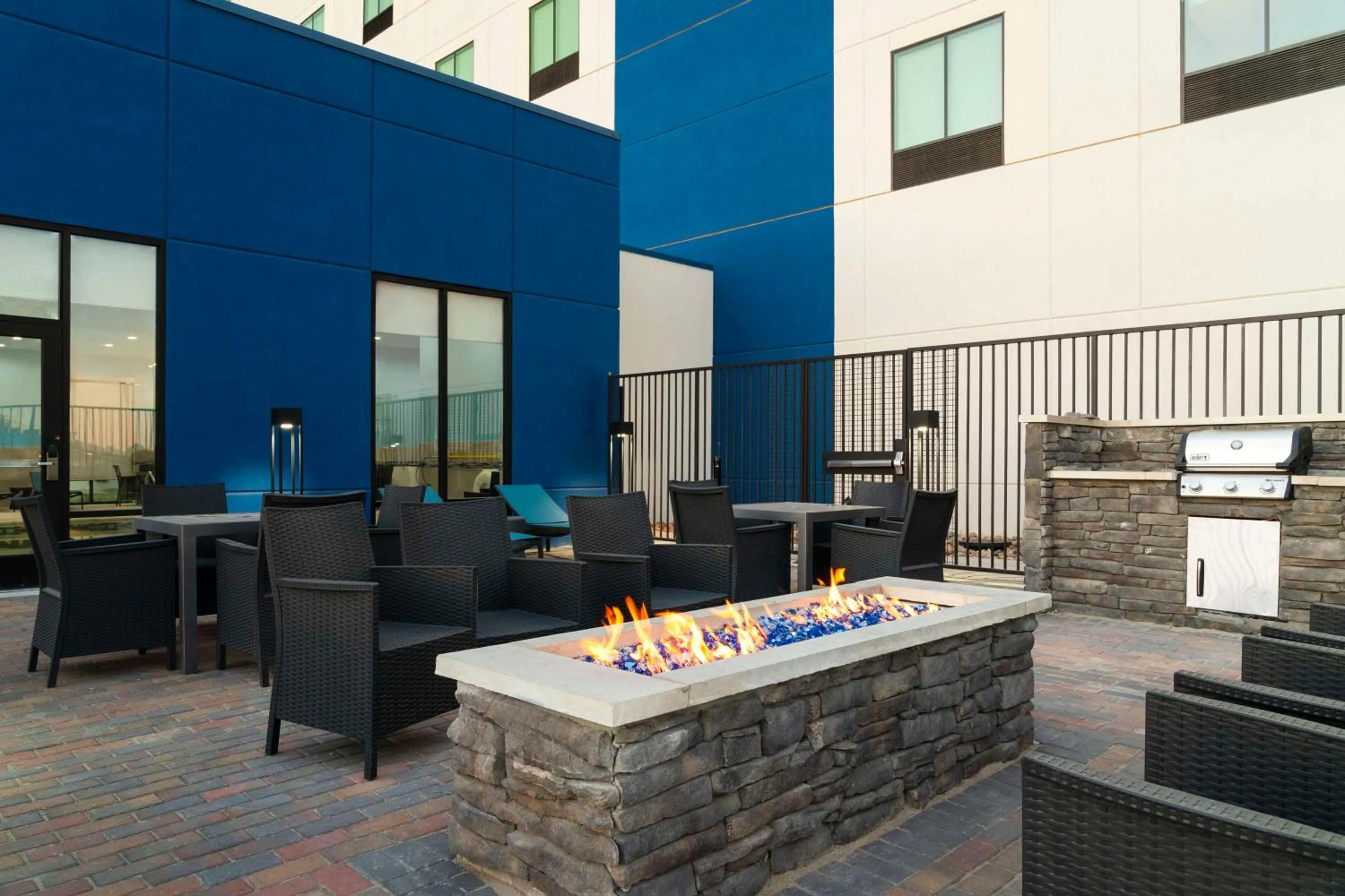 Patio in Hampton Inn & Suites Amarillo West