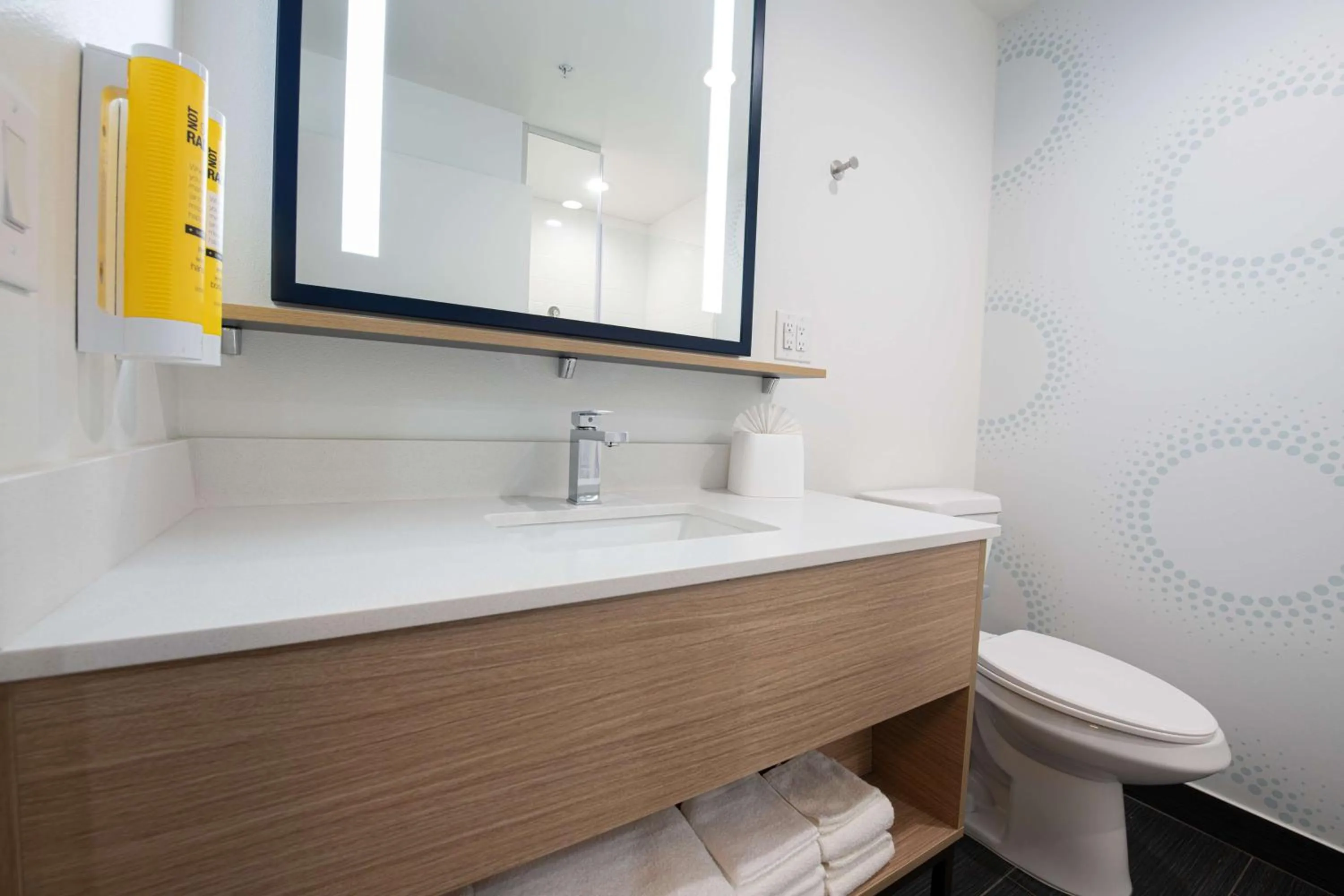 Bathroom in Tru By Hilton Lewisville Vista Ridge Mall