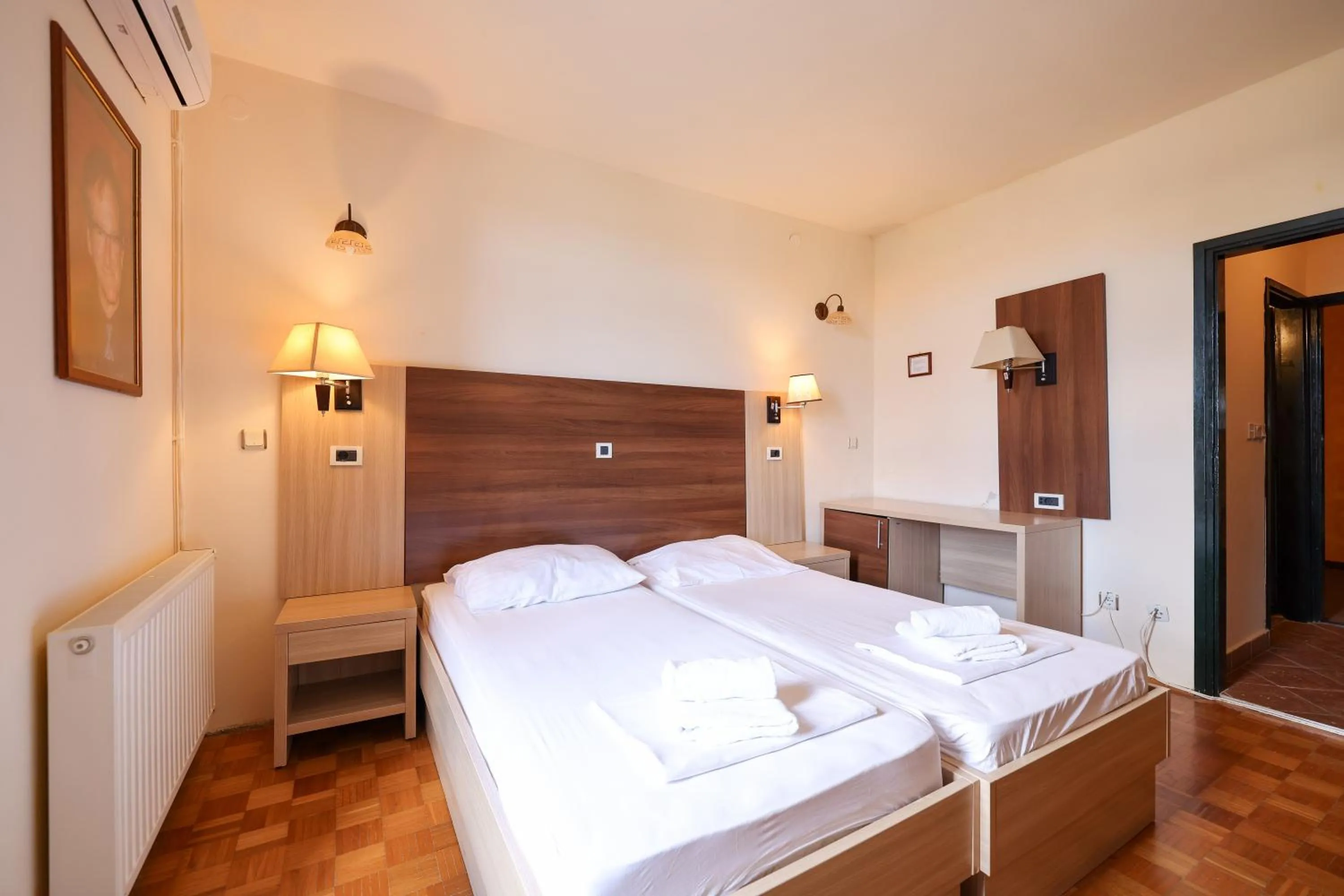 Bed in Tribunia Beach Hotel