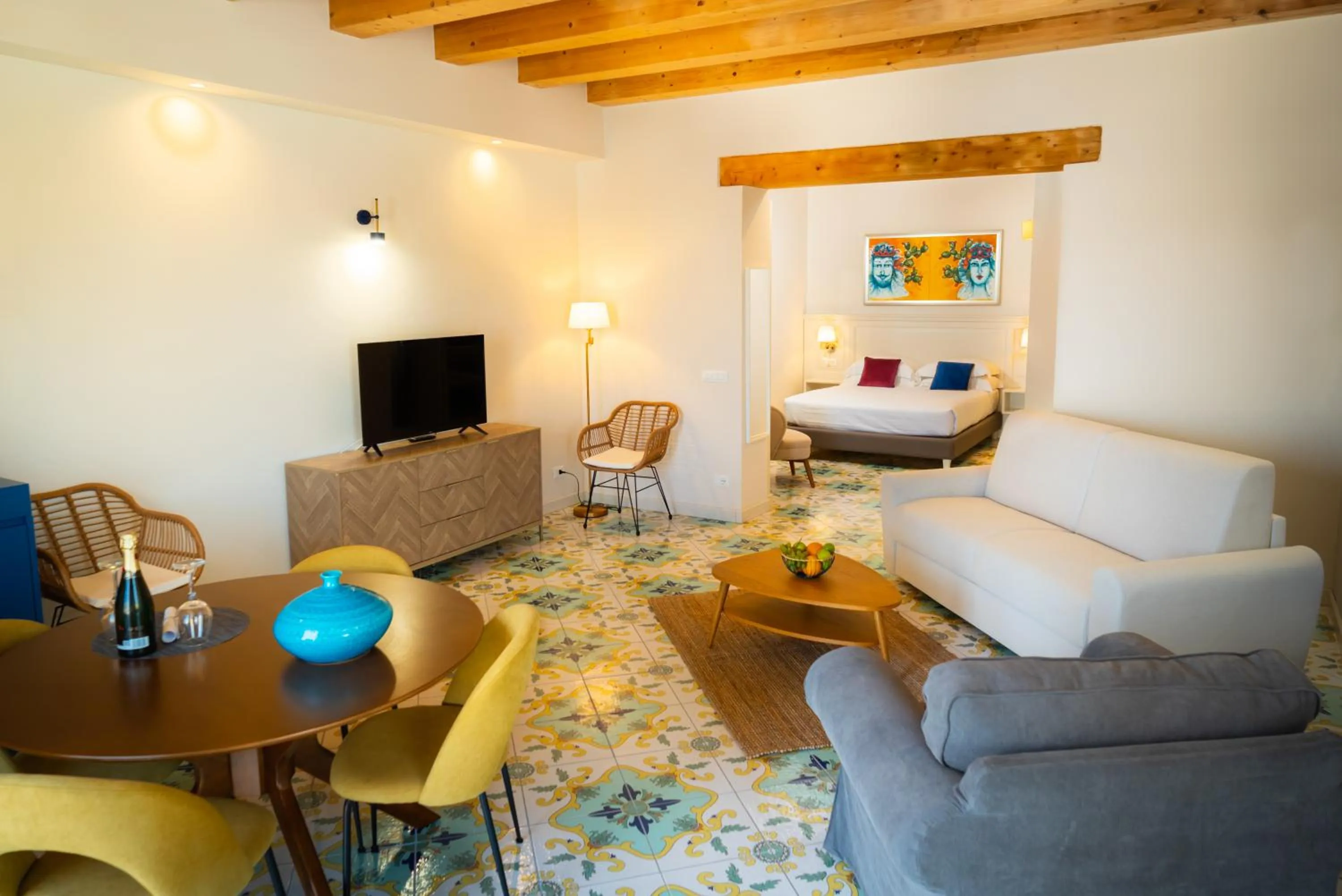 Communal lounge/ TV room in Fortaleza Charme House