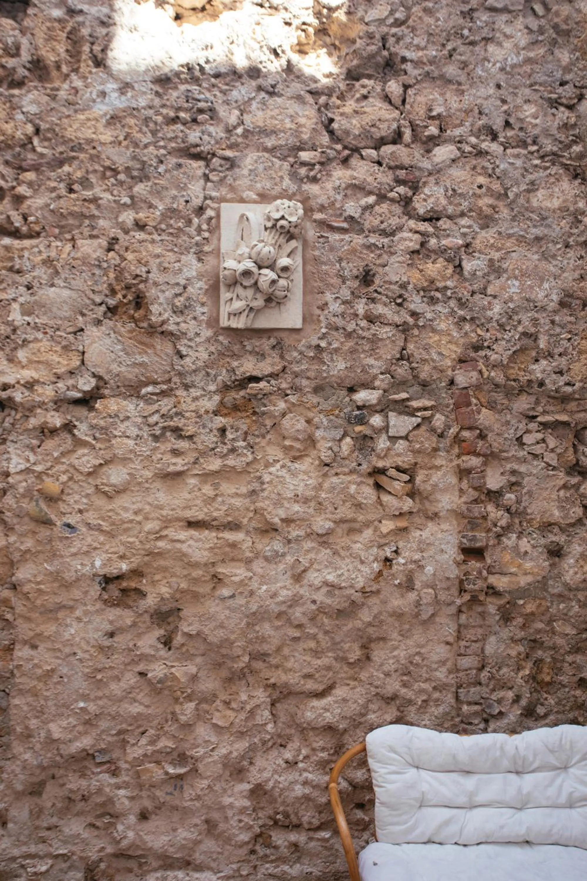 Decorative detail in Fortaleza Charme House