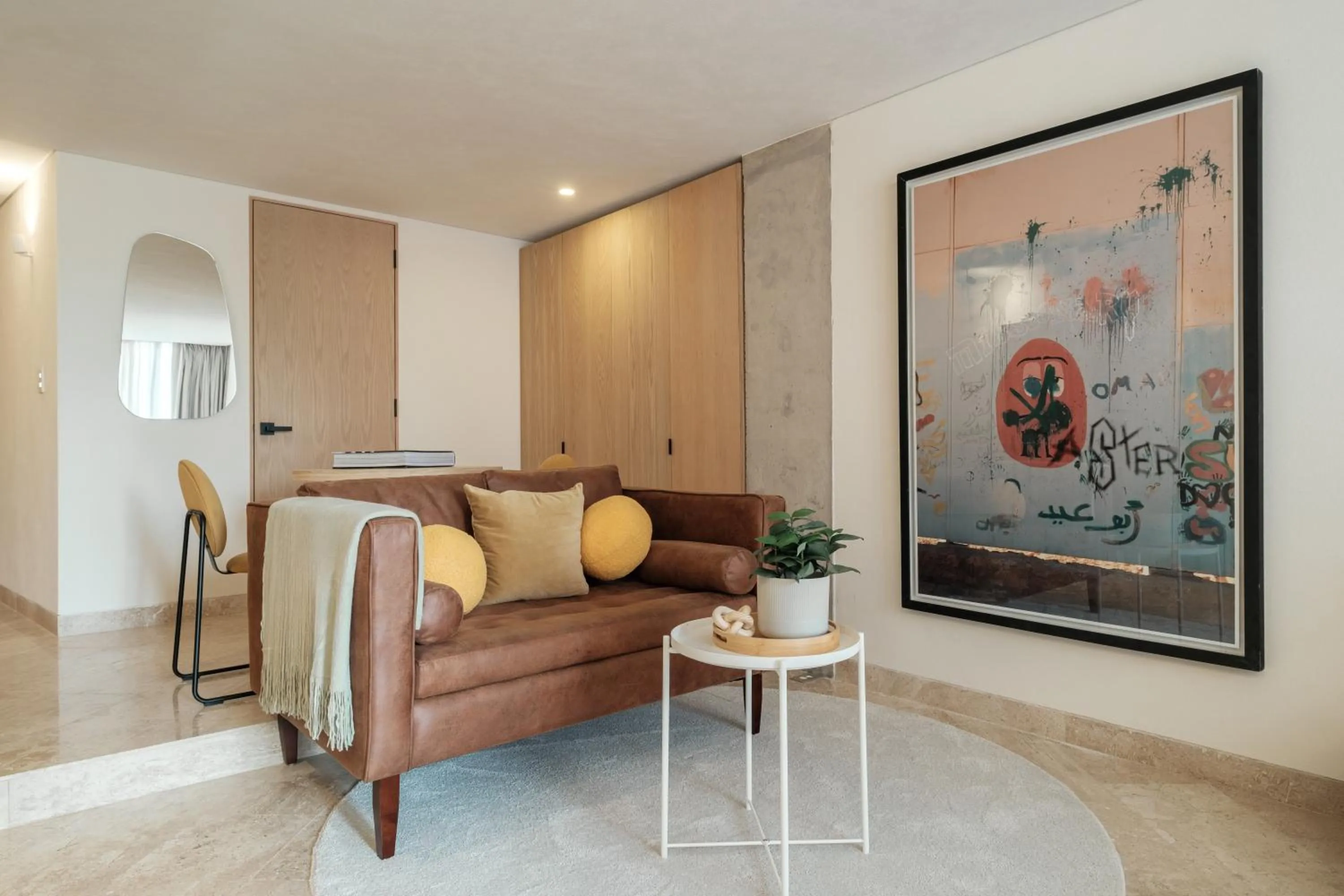 Living room in Nido Parque Mexico