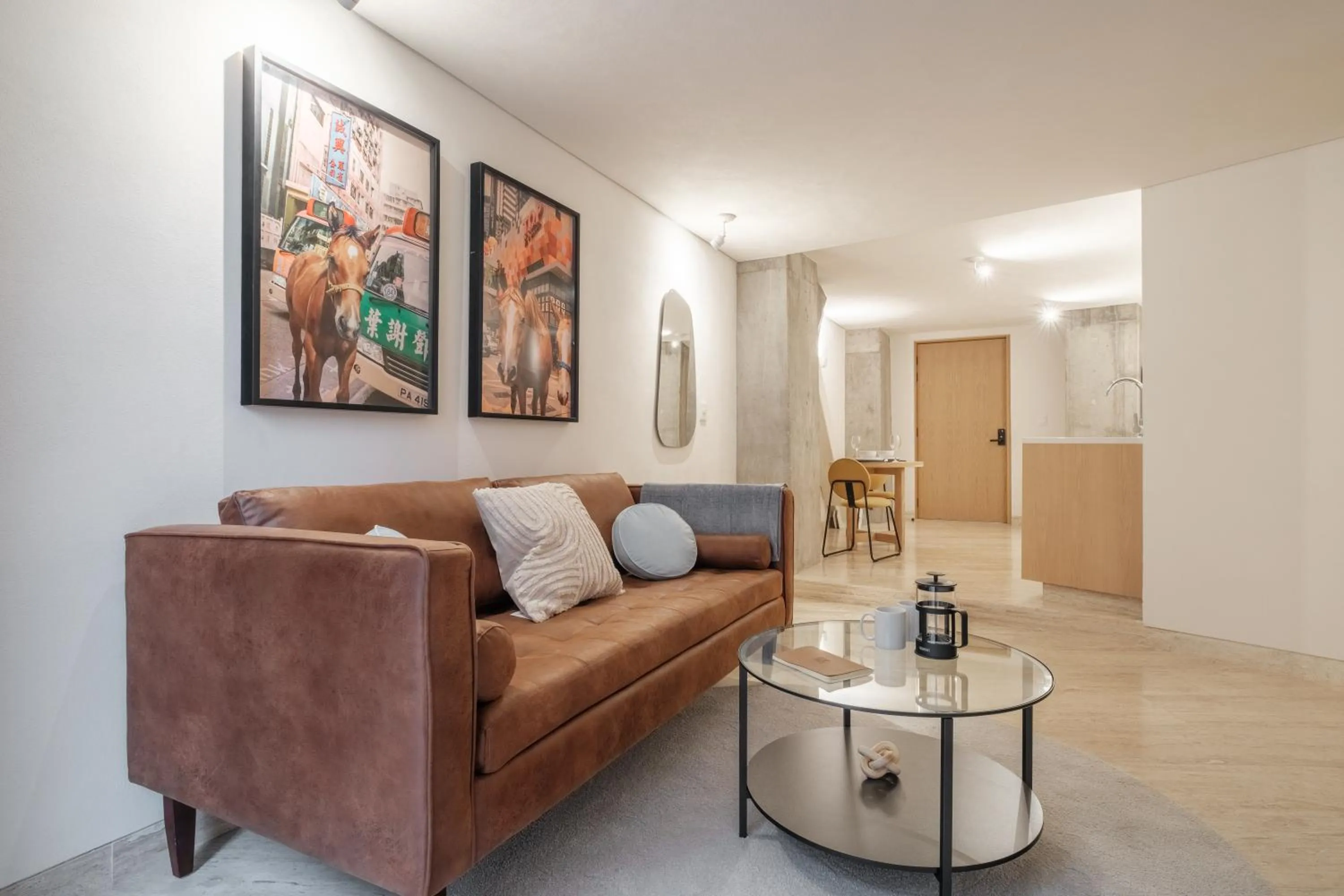 Living room in Nido Parque Mexico