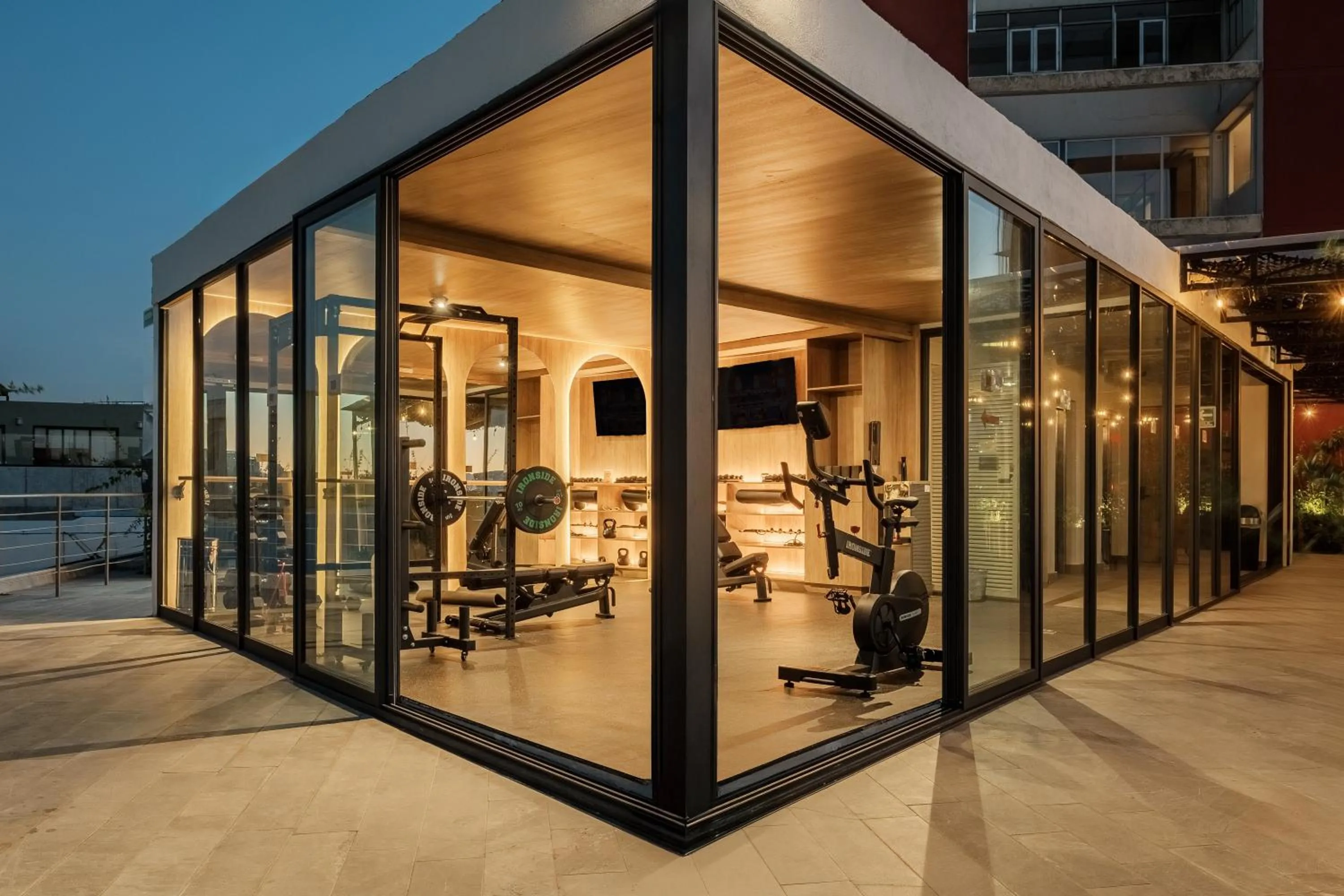 Fitness centre/facilities in Nido Parque Mexico