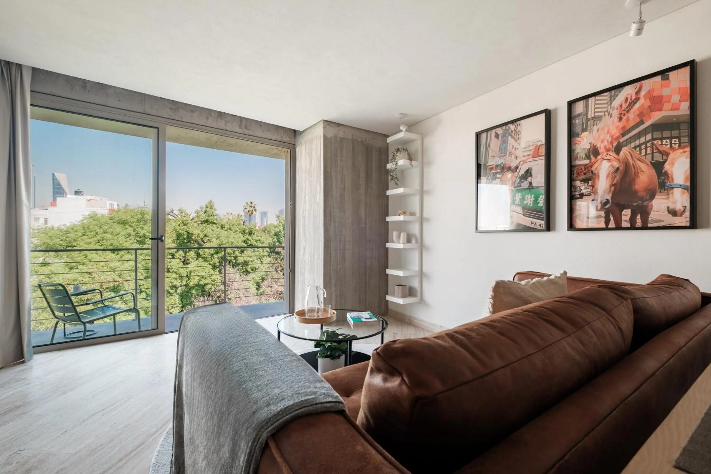 Living room in Nido Parque Mexico