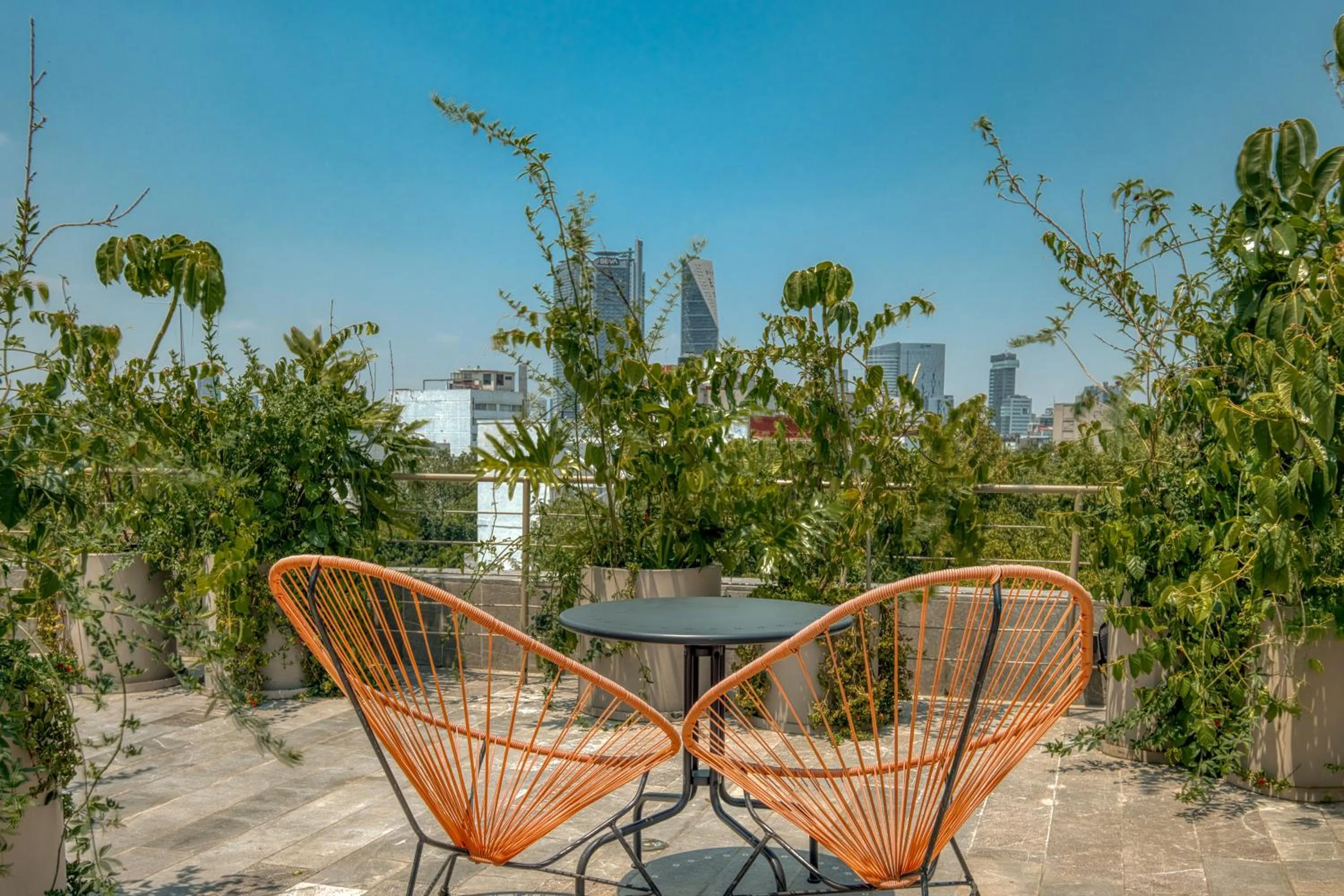 Balcony/Terrace in Nido Parque Mexico