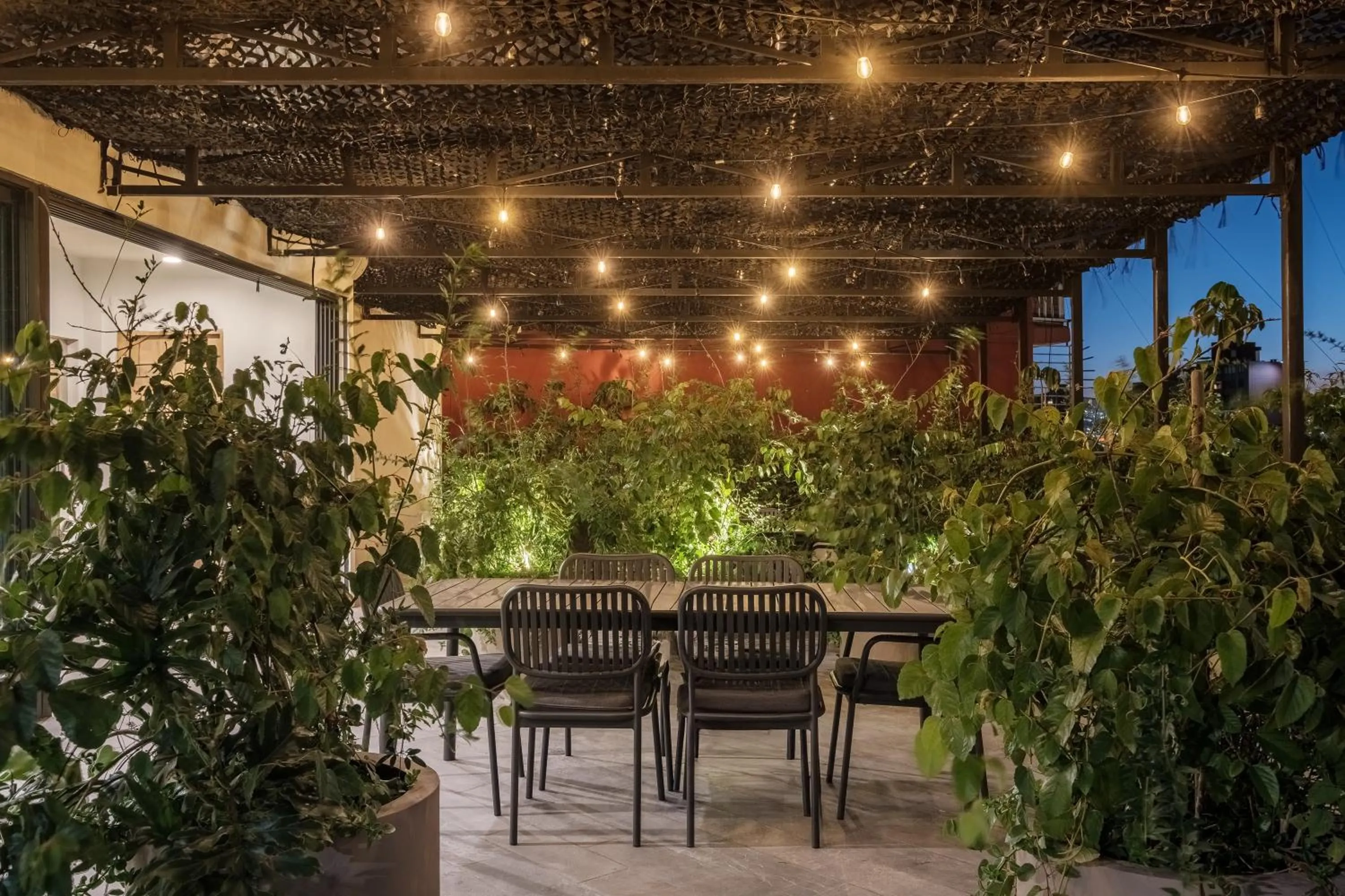 Balcony/Terrace in Nido Parque Mexico