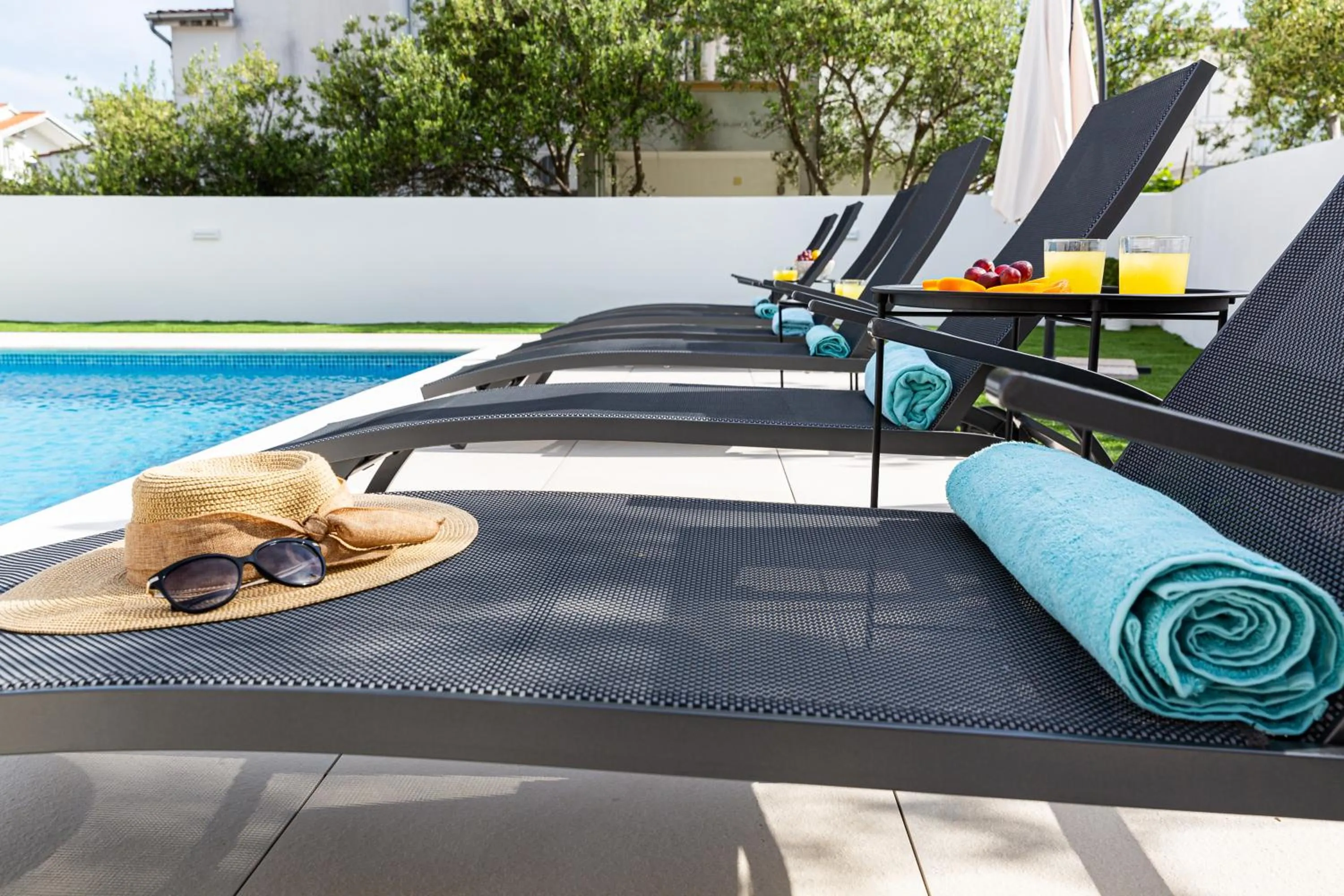 Pool view in Villa Corcovado II