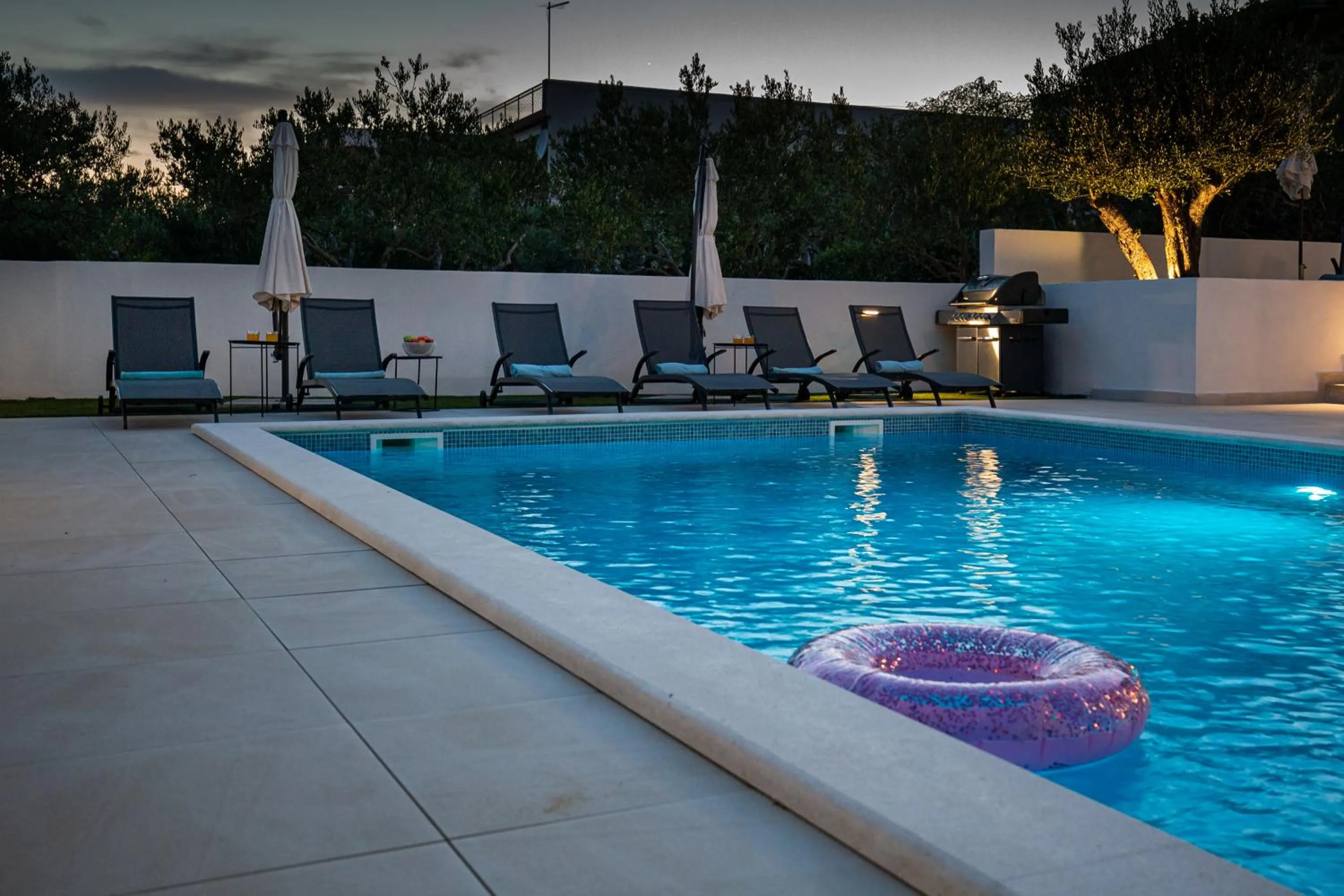 Pool view in Villa Corcovado II