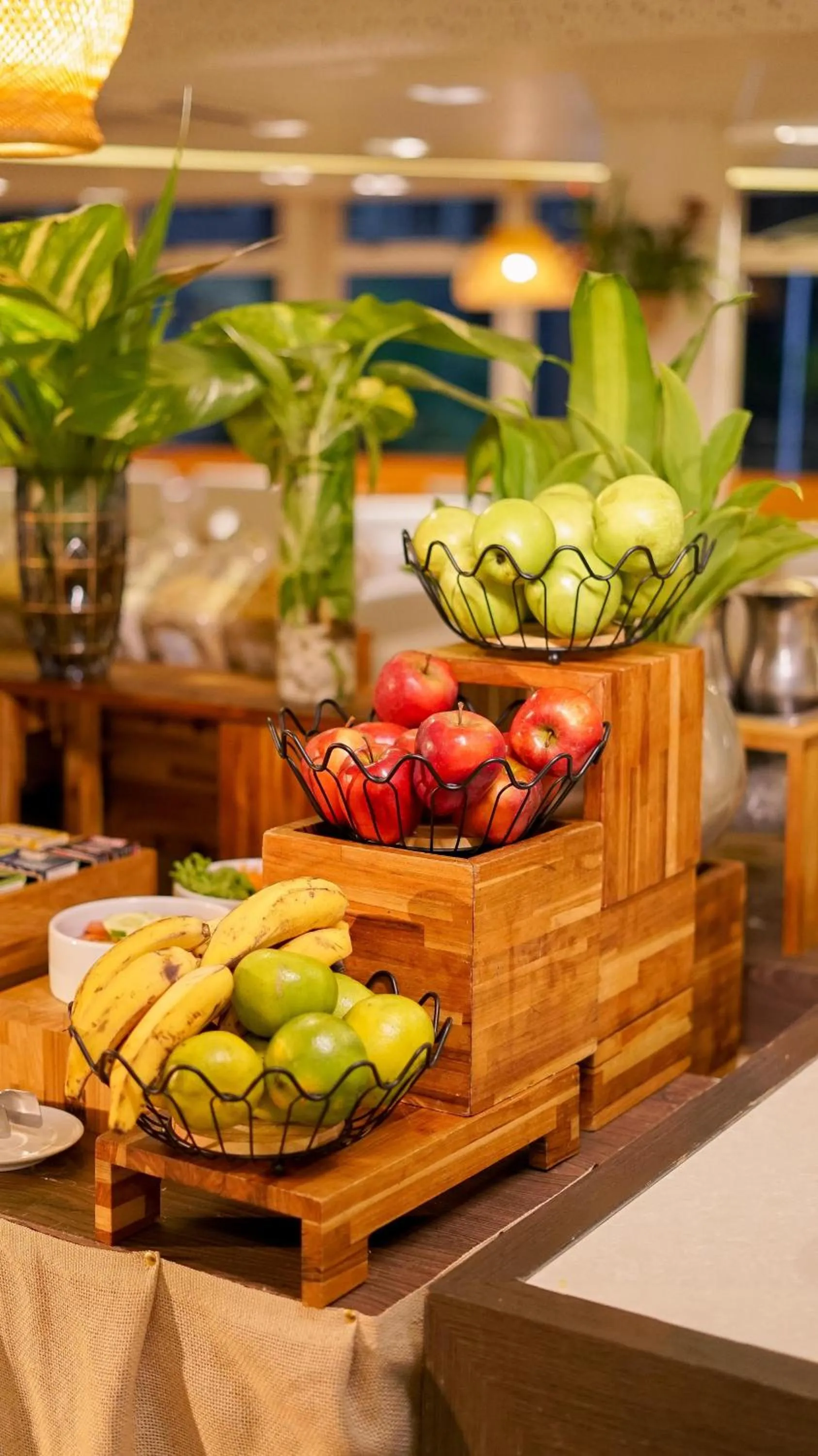 Buffet breakfast in Novotel Manaus
